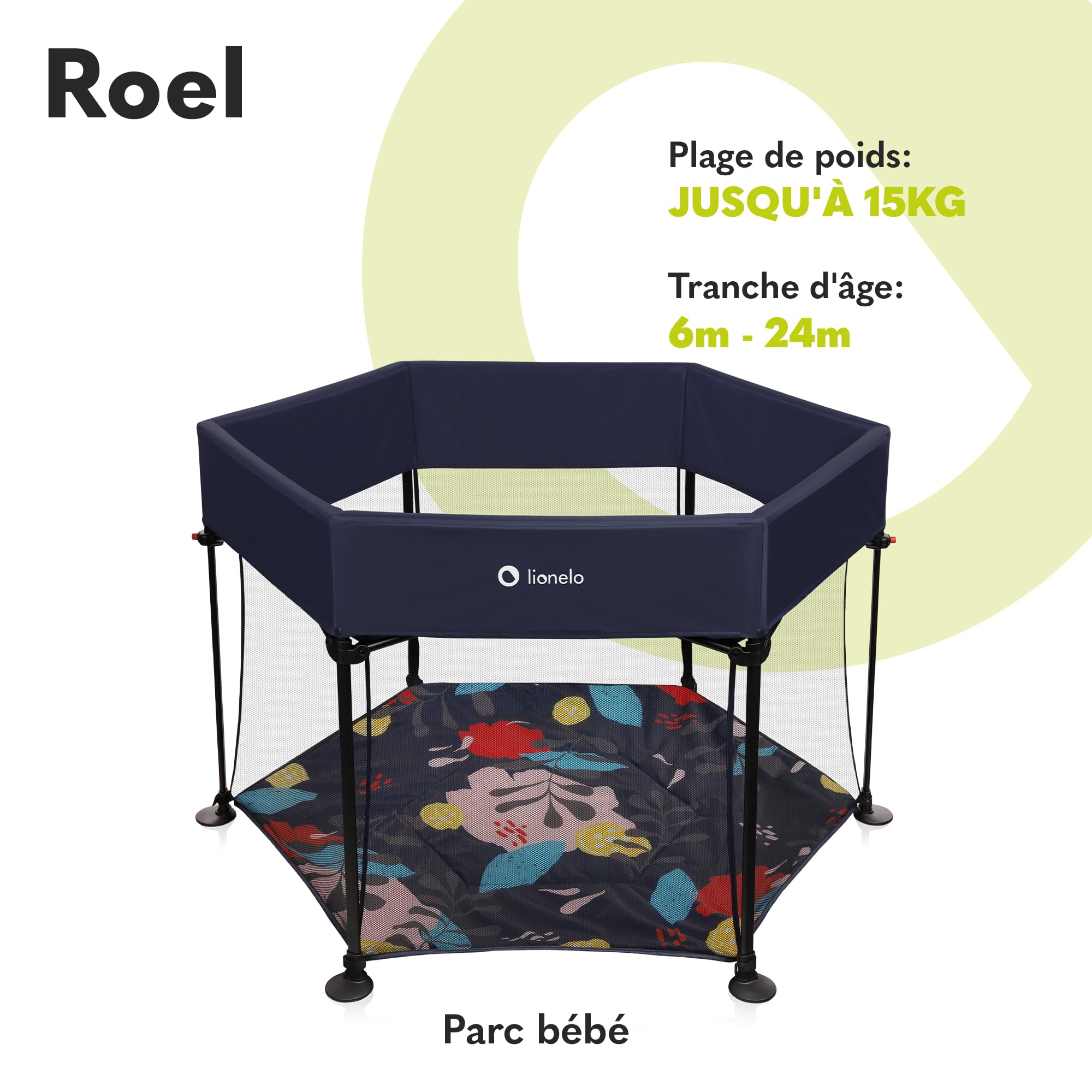 lionelo-roel-parc-b-b-pliant-blue-navy-118-cm image 2