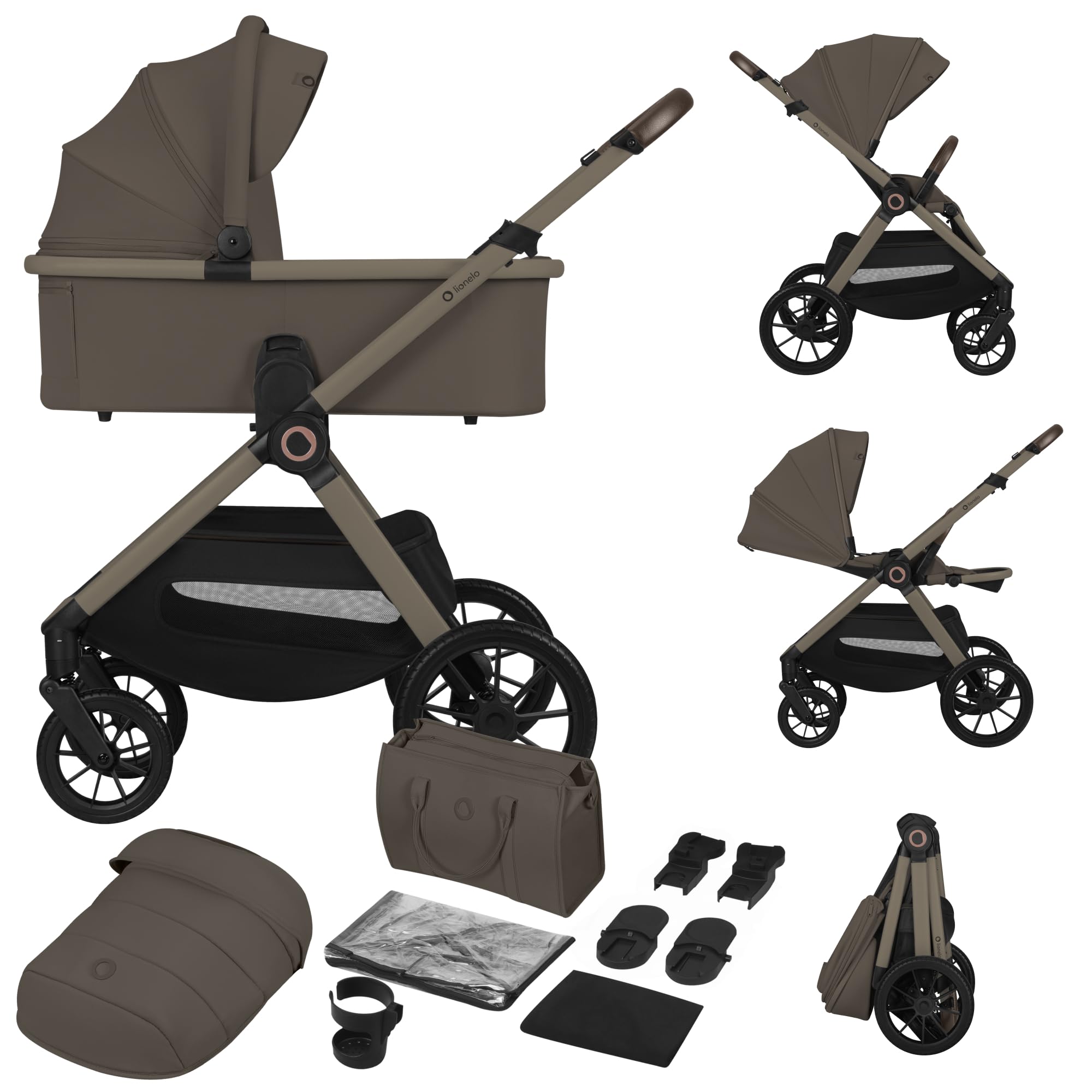 lionelo-layla-poussette-2-en-1-avec-nacelle-0-48-mois-22-kg image 1