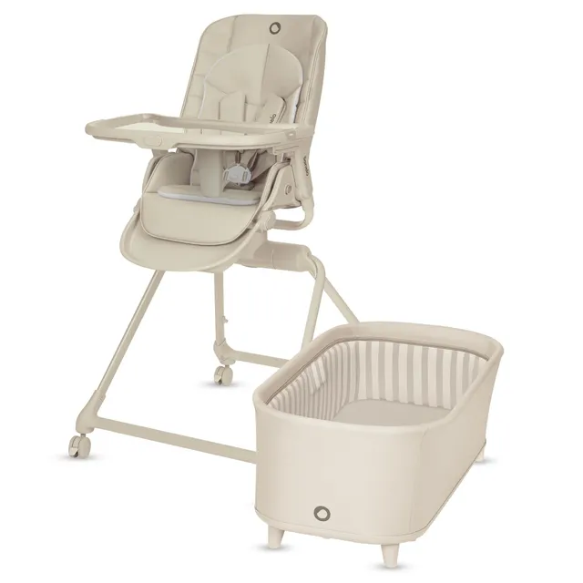 lionelo-maddie-set-chaise-haute-3-en-1-pivotante-360 image 1