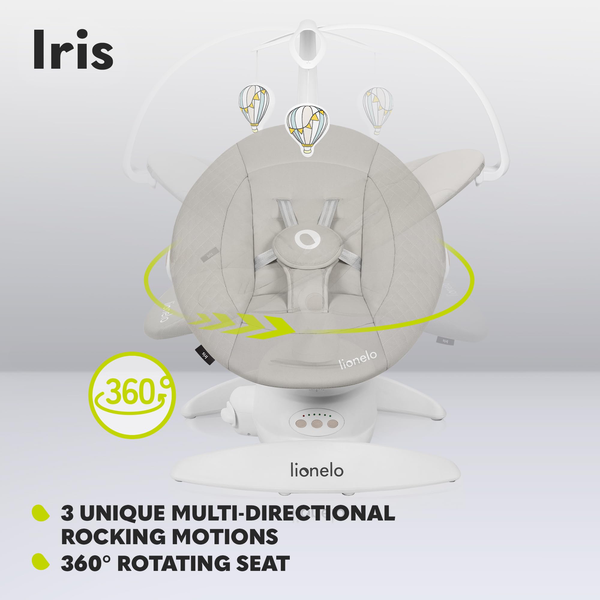 lionelo-iris-transat-balancelle-lectrique-beige-9-kg image 3
