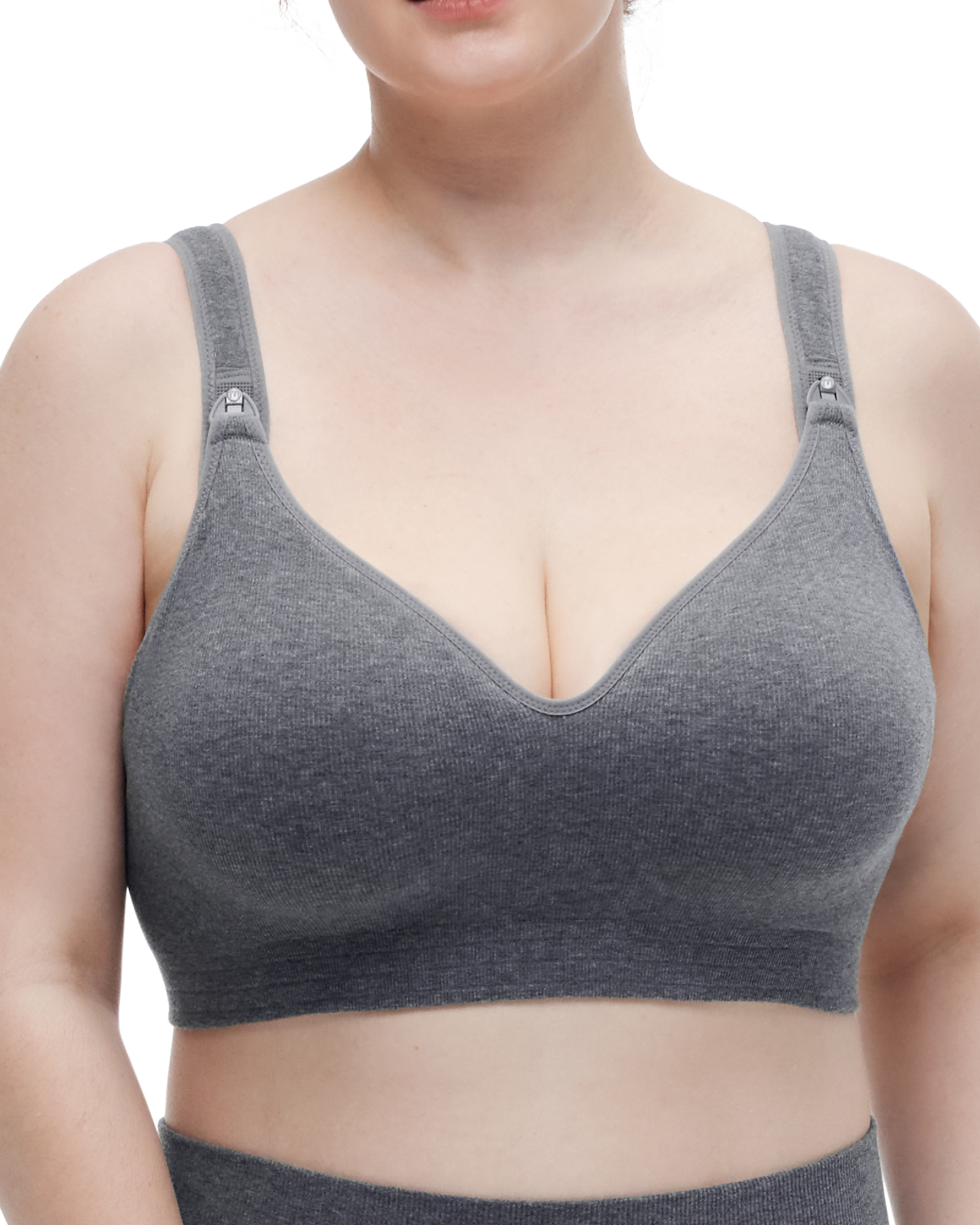 momcozy-m-series-soutien-gorge-allaitement-coton-gris-m-maintien image 2