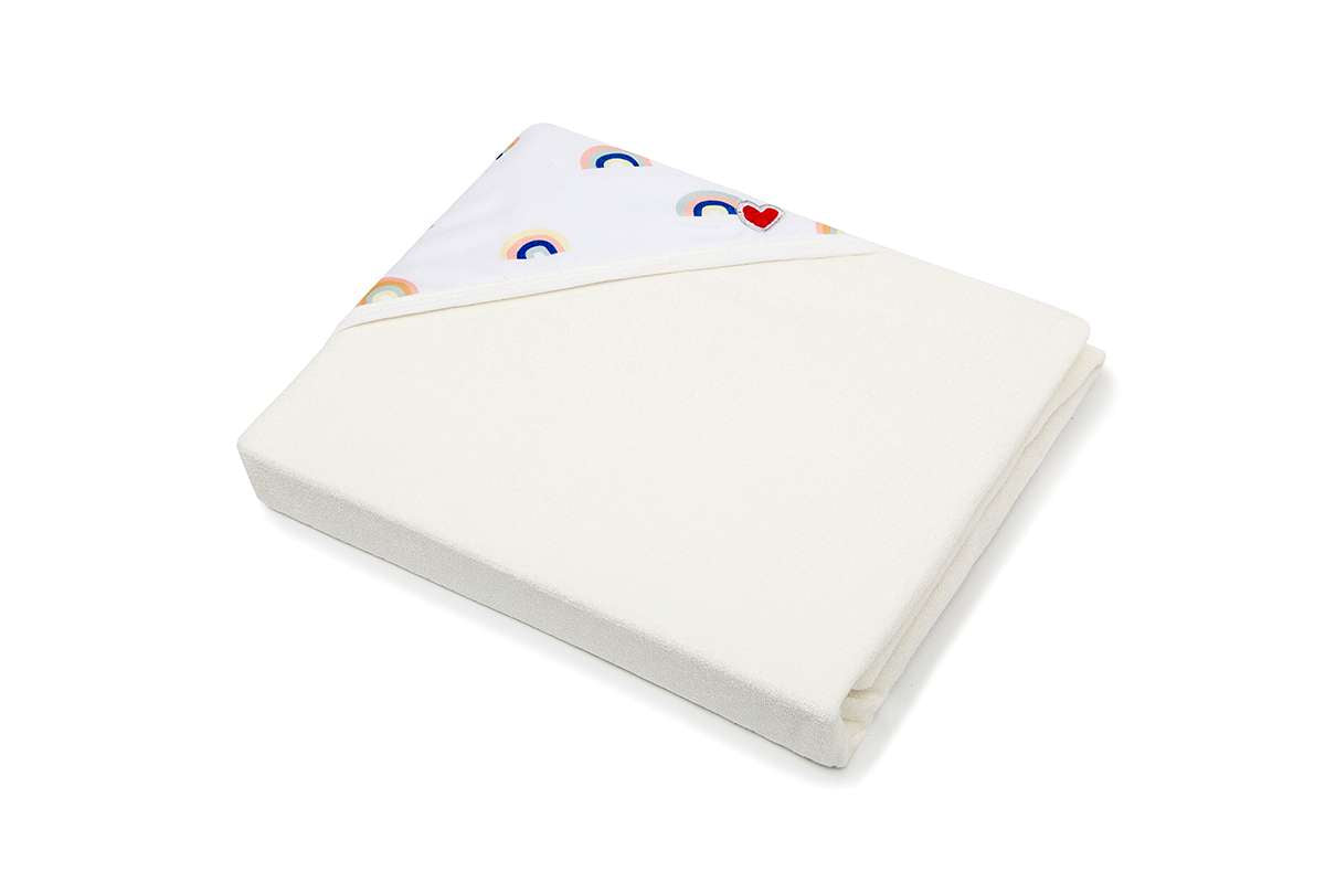 babytolove-serviette-papillon-rainbow-bambou-sortie-bain image 1