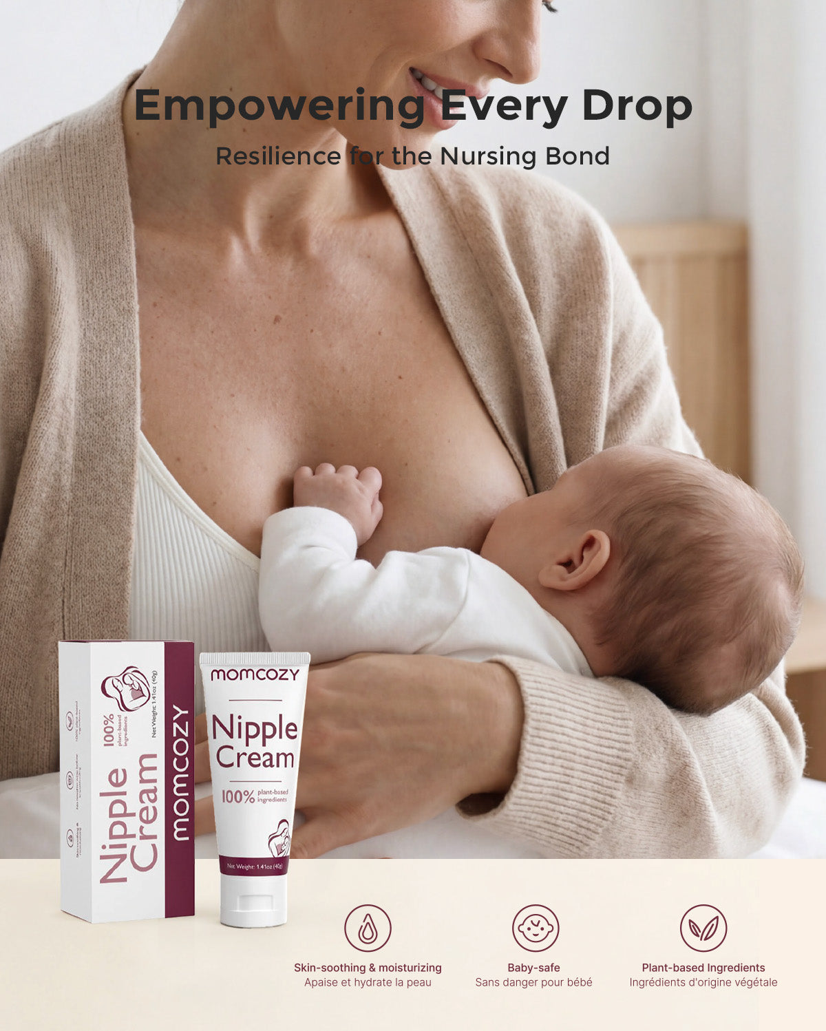 momcozy-cr-me-mamelons-naturelle-sans-lanoline-allaitement image 2