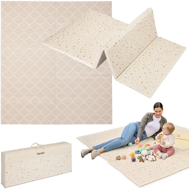 lionelo-zora-tapis-d-veil-pliable-xpe-180x201-cm-double-face image 1