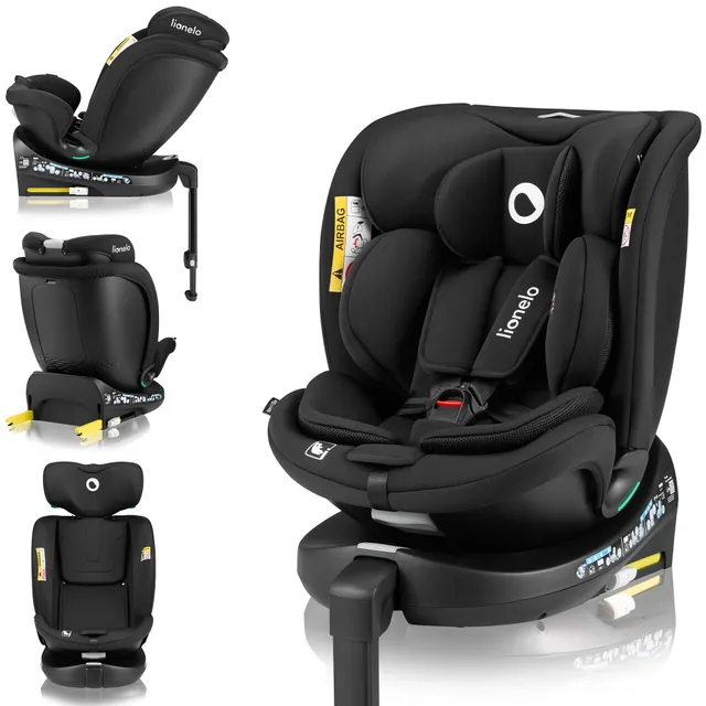 lionelo-navy-i-size-si-ge-auto-pivotant-onyx-360 image 1