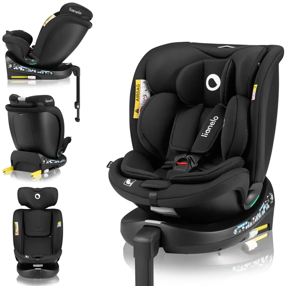 lionelo-navy-i-size-si-ge-auto-pivotant-onyx-360 image 1