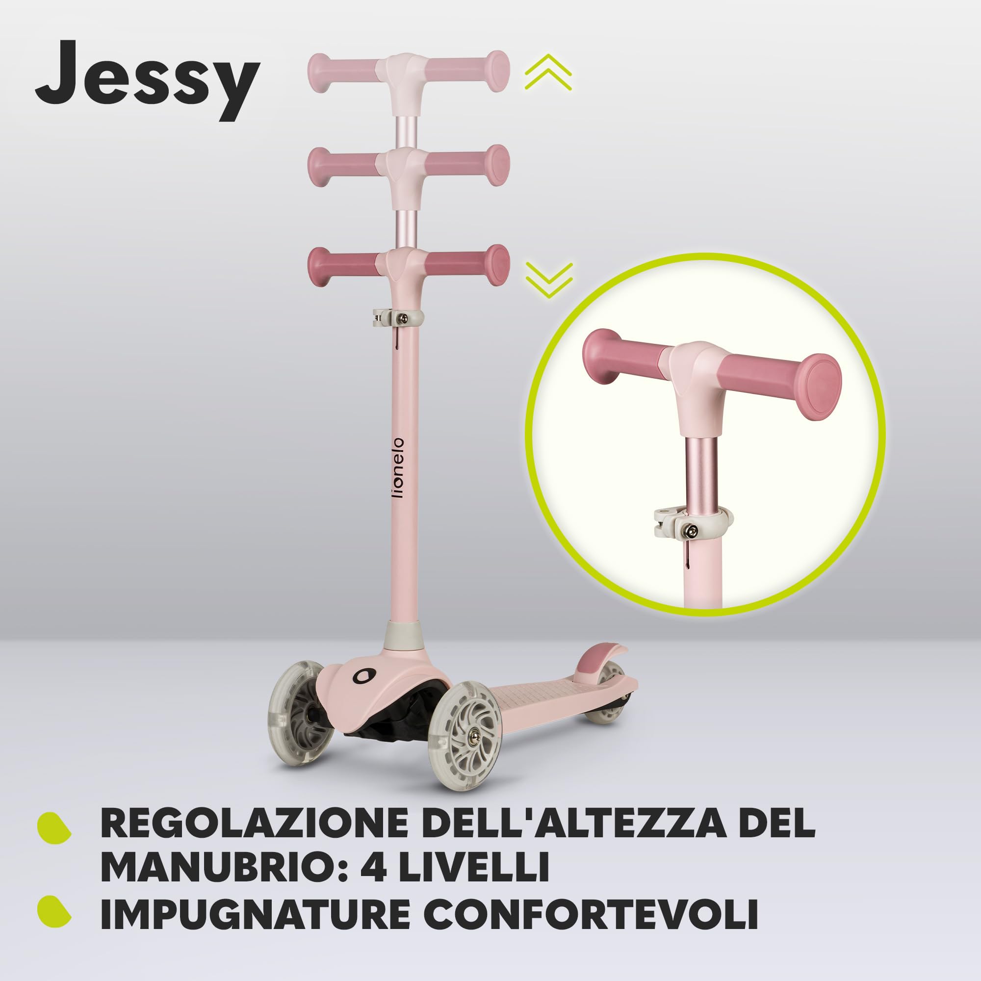 lionelo-jessy-trottinette-3-roues-rose-led-r-glable image 4