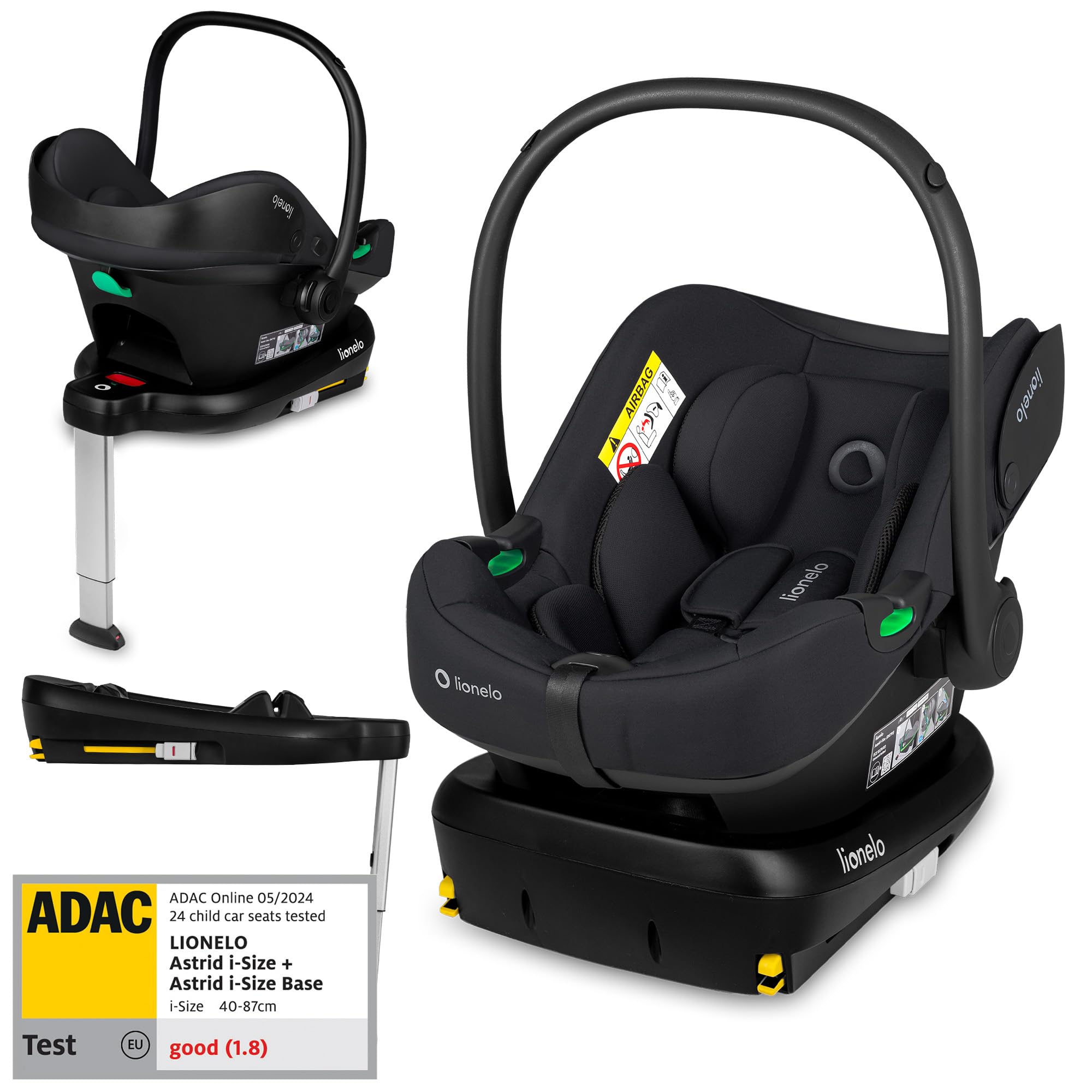 lionelo-astrid-i-size-si-ge-auto-cosy-avec-base-40-87-cm image 1