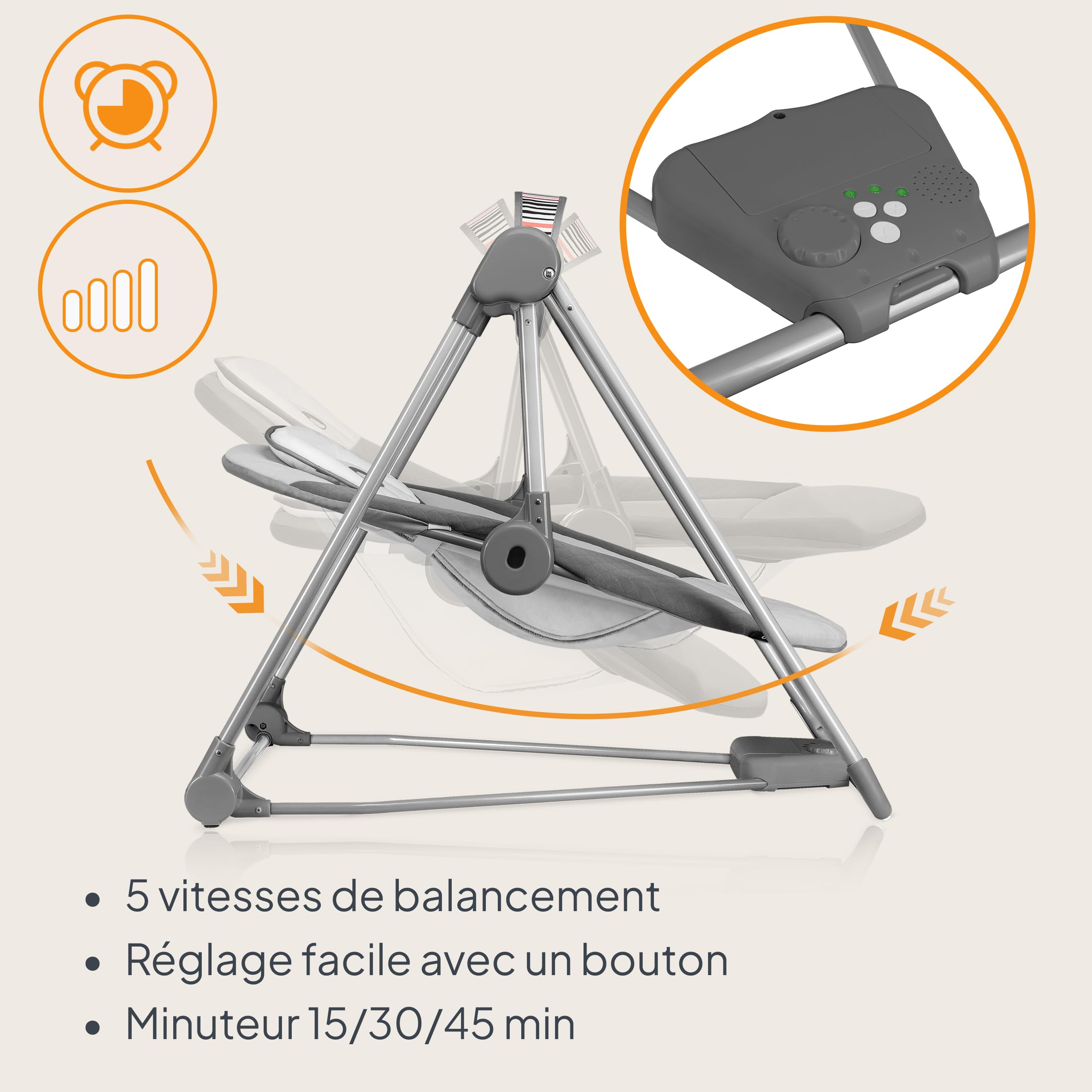 lionelo-otto-transat-balancelle-b-b-9-kg-lectrique image 2