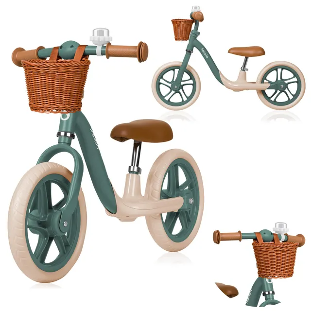 lionelo-alex-plus-draisienne-enfant-green-forest-12-pouces image 1