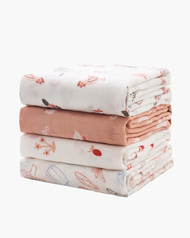 momcozy-m-series-couverture-b-b-fleur-violette-lot-de-2 image 1