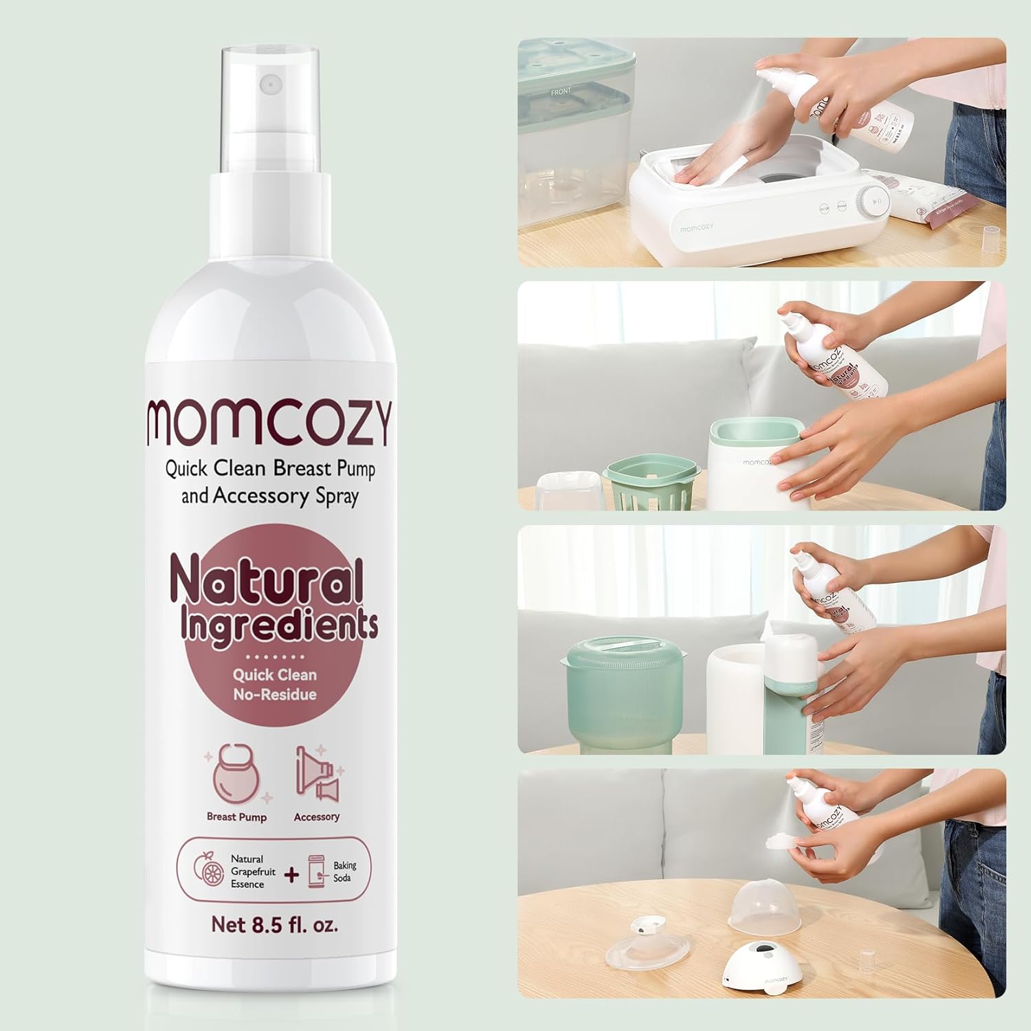 momcozy-m-series-spray-nettoyant-tire-lait-portable image 2