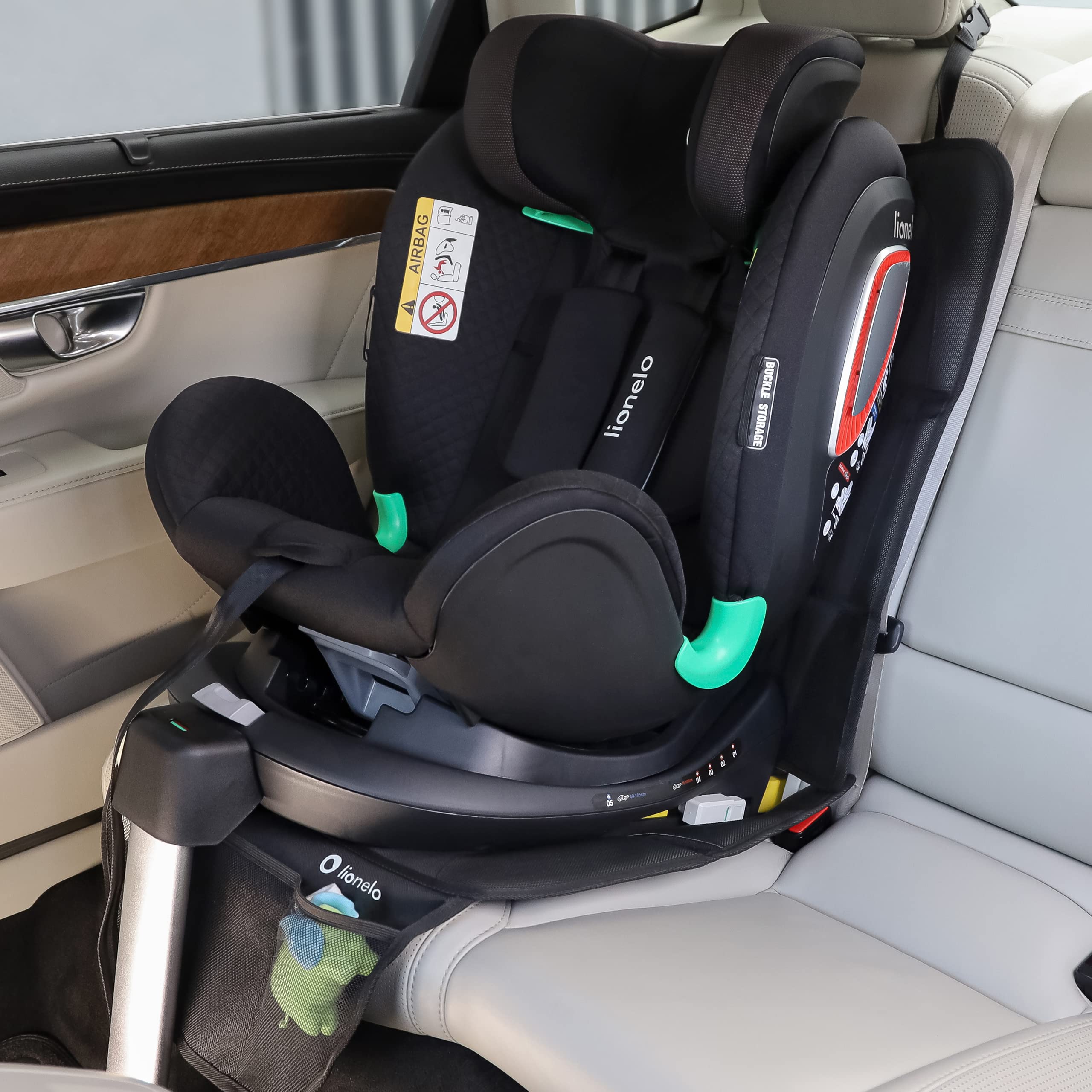 lionelo-sikker-tapis-protection-si-ge-auto-imperm-able-isofix image 8