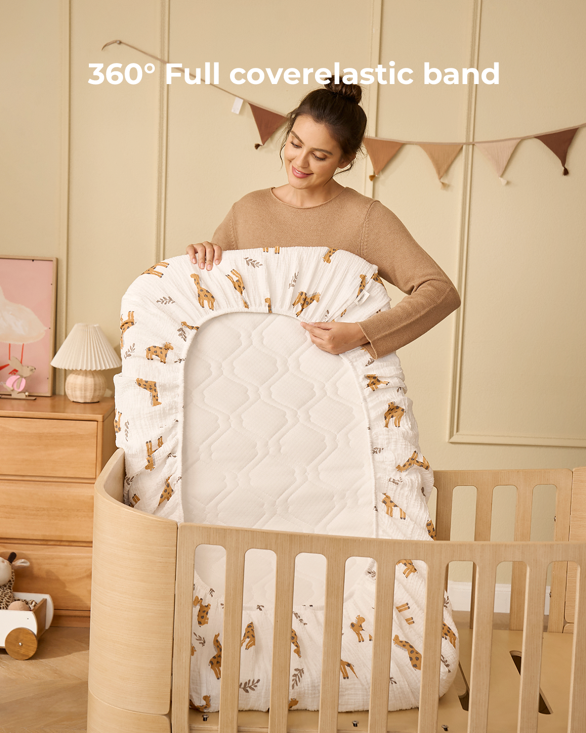 momcozy-m-series-drap-housse-mousseline-girafe-52-x28 image 3
