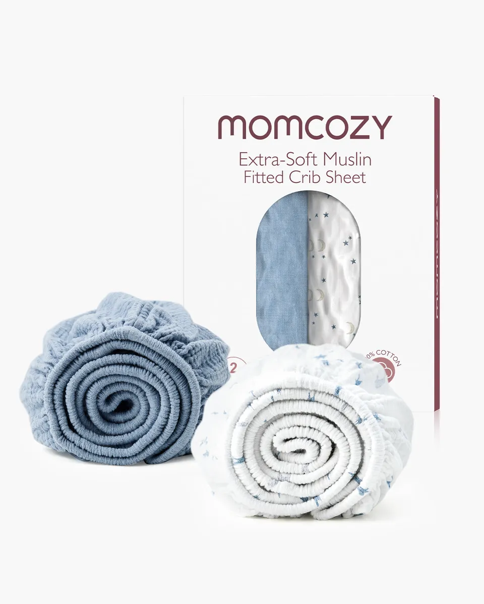 momcozy-m-series-drap-housse-berceau-mousseline-taille-m image 1