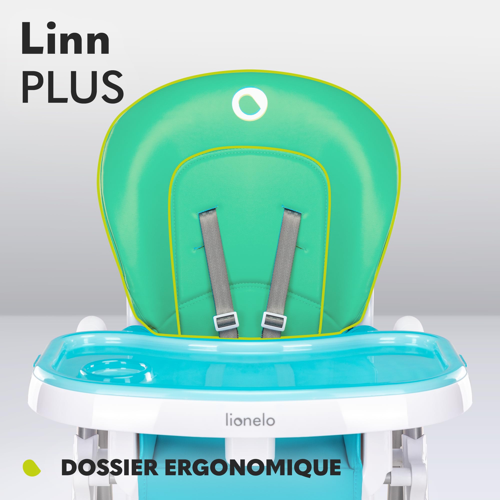 lionelo-linn-plus-chaise-haute-b-b-turquoise-6-36-mois image 5