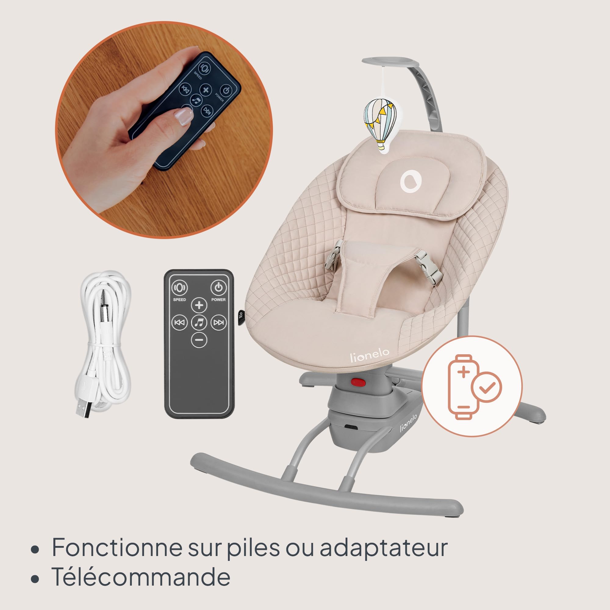 lionelo-rio-transat-balancelle-lectrique-usb-9-kg image 7
