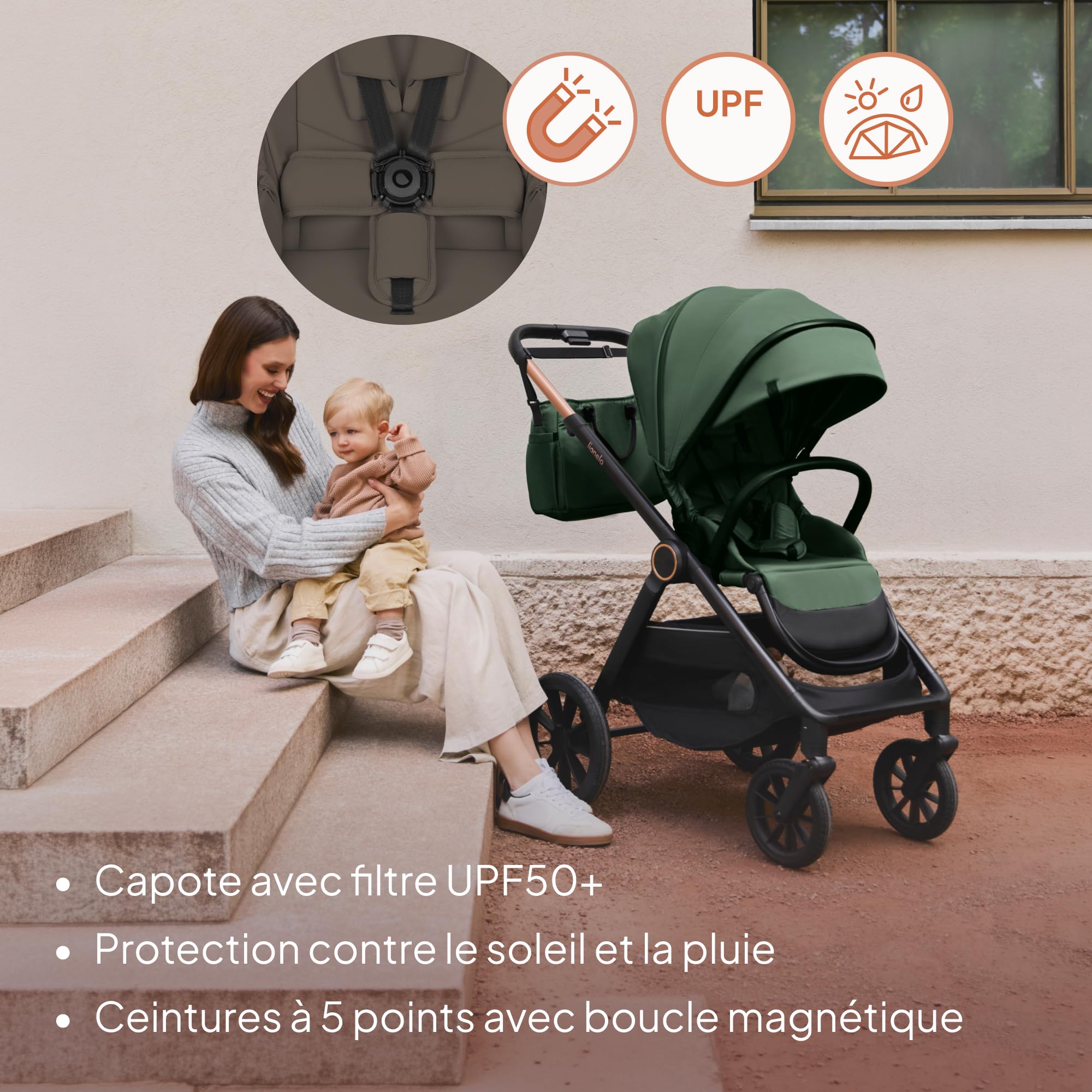 lionelo-layla-poussette-2-en-1-avec-nacelle-0-48-mois-22-kg image 8