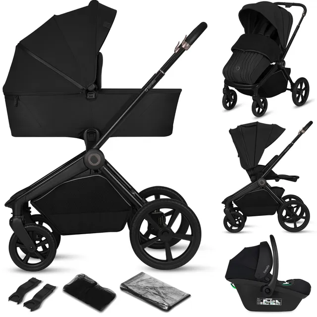 lionelo-freya-poussette-trio-3-en-1-black-i-size image 1