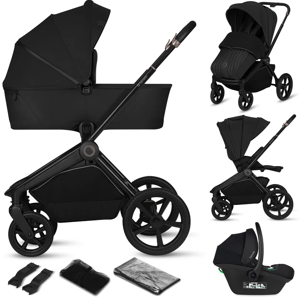 lionelo-freya-poussette-trio-3-en-1-black-i-size image 1