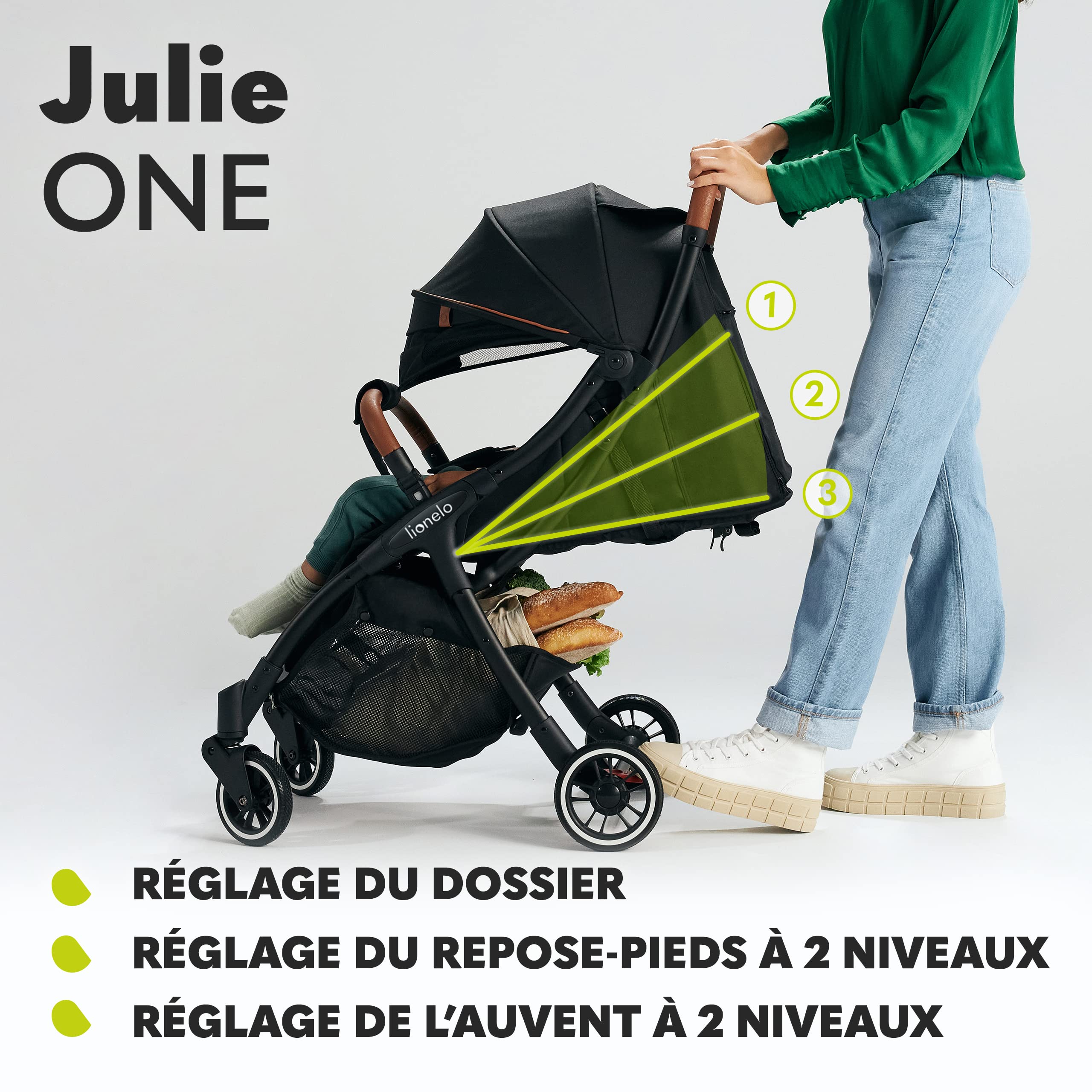 lionelo-julie-one-poussette-canne-gris-22-kg-dossier-r-glable image 5