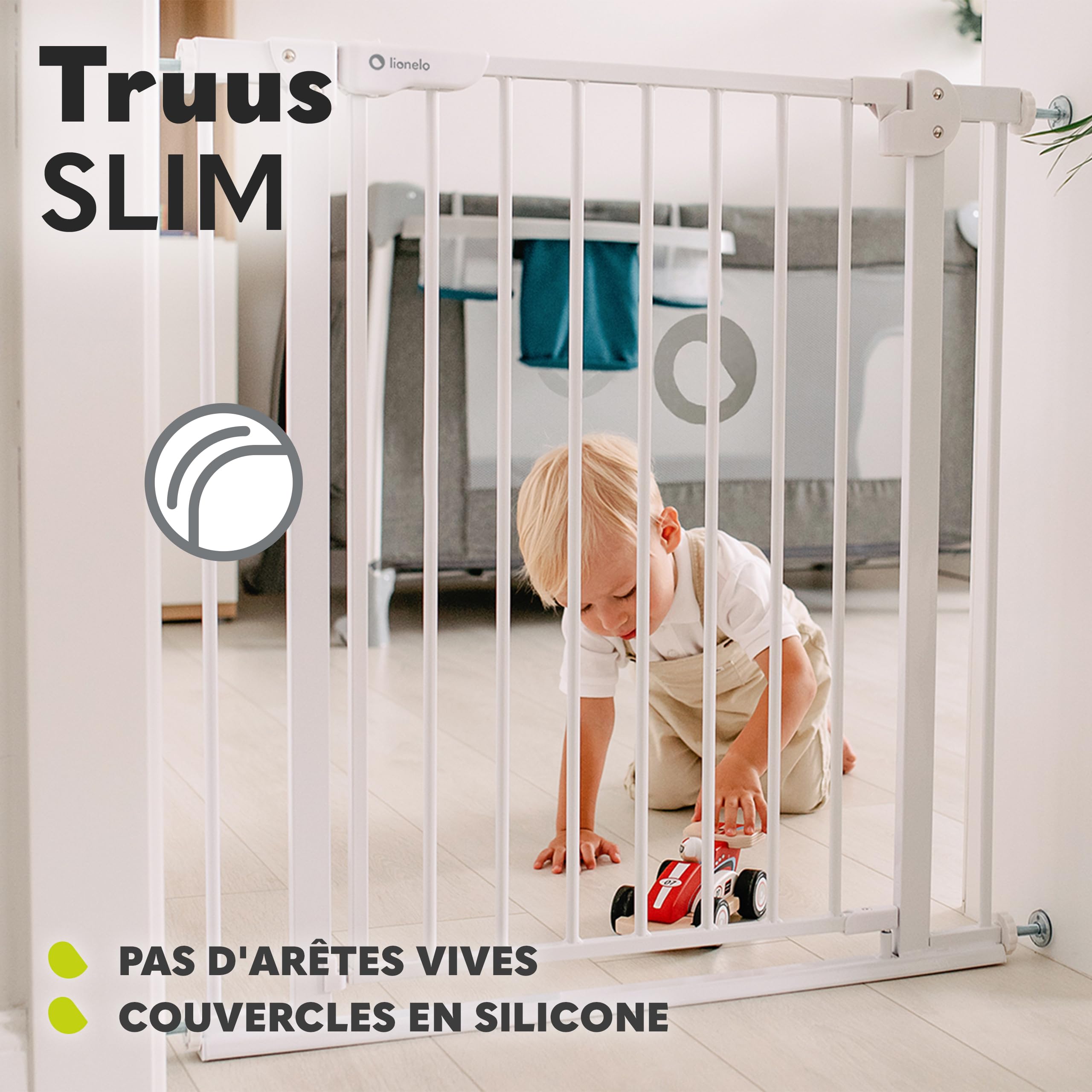 lionelo-truus-slim-barri-re-b-b-blanc-75-105-cm-sans-per-age image 7