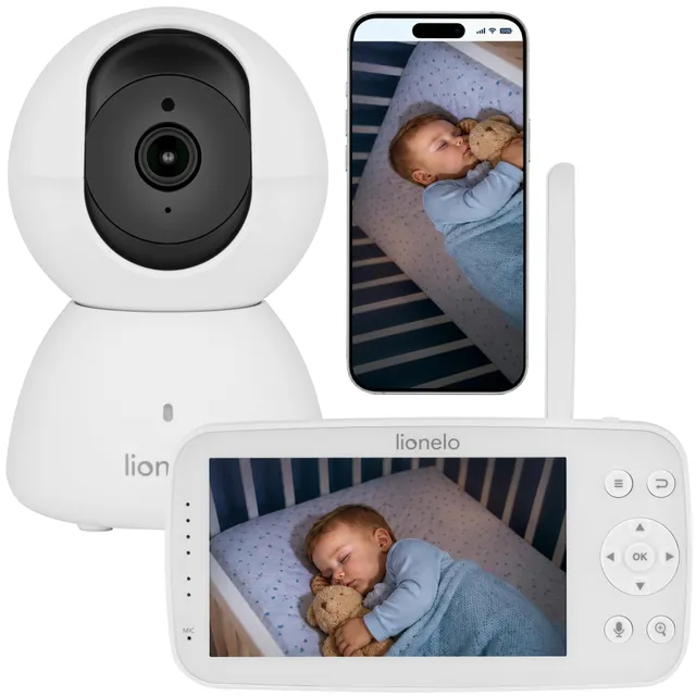 lionelo-babyline-8-4-babyphone-cam-ra-full-hd-cran-5 image 1