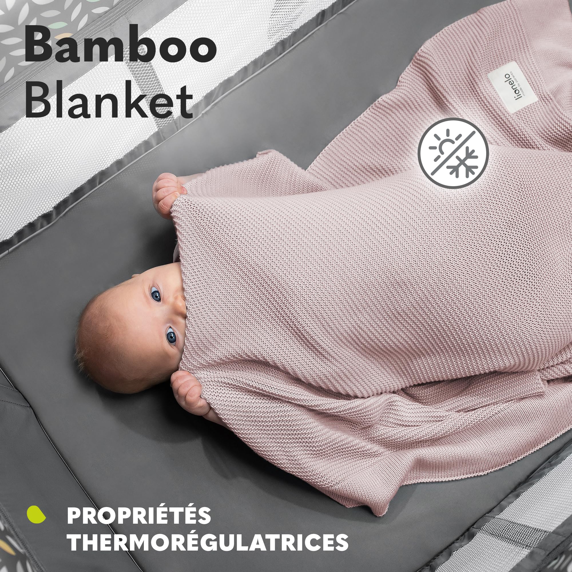 lionelo-bamboo-couverture-b-b-bleu-coton-bambou-100x75 image 3
