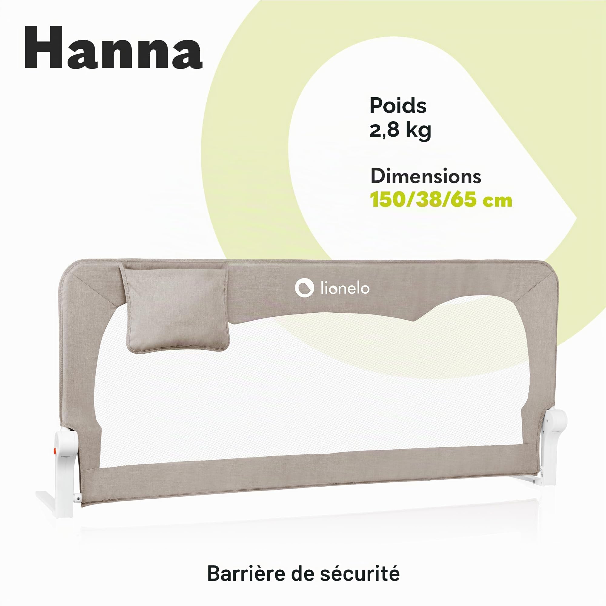 lionelo-hanna-barri-re-lit-beige-clair-pliable image 2