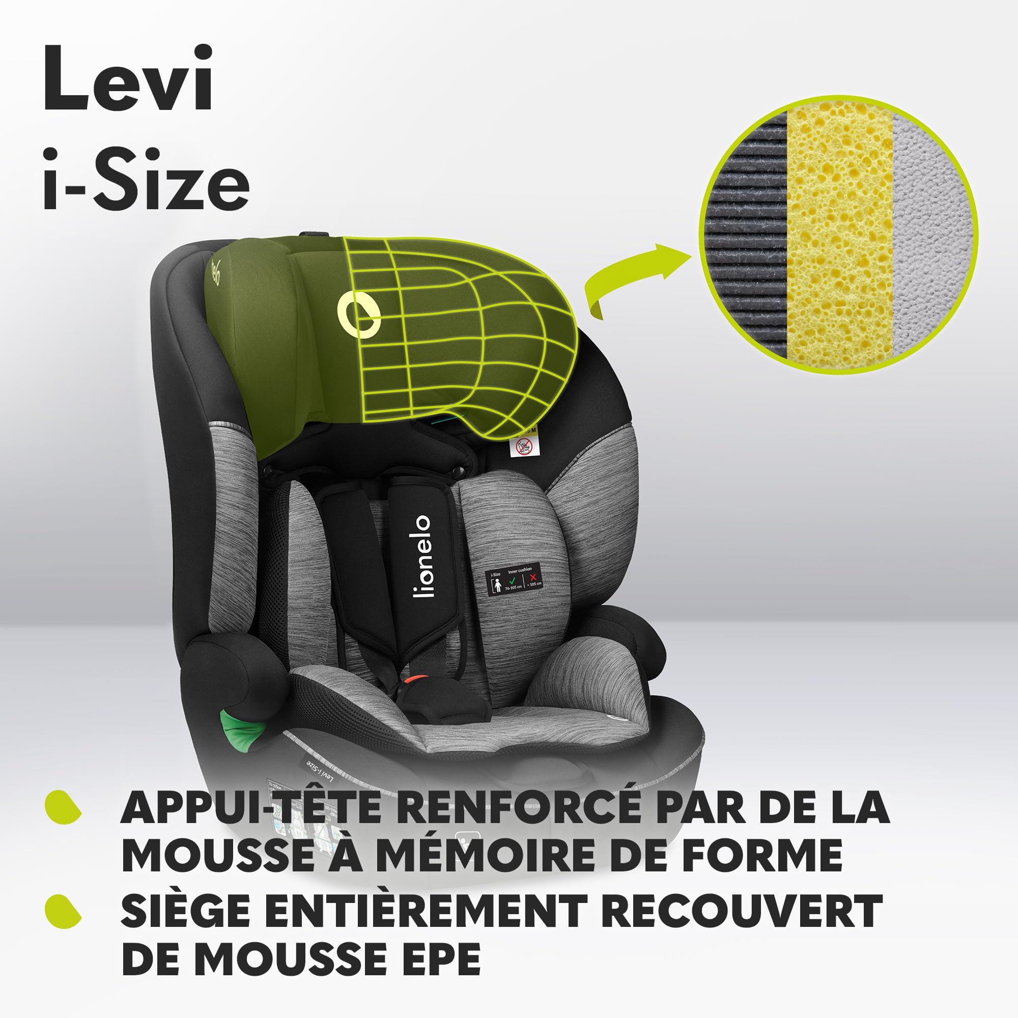 lionelo-levi-i-size-si-ge-auto-9-36-kg-gris-noir image 8