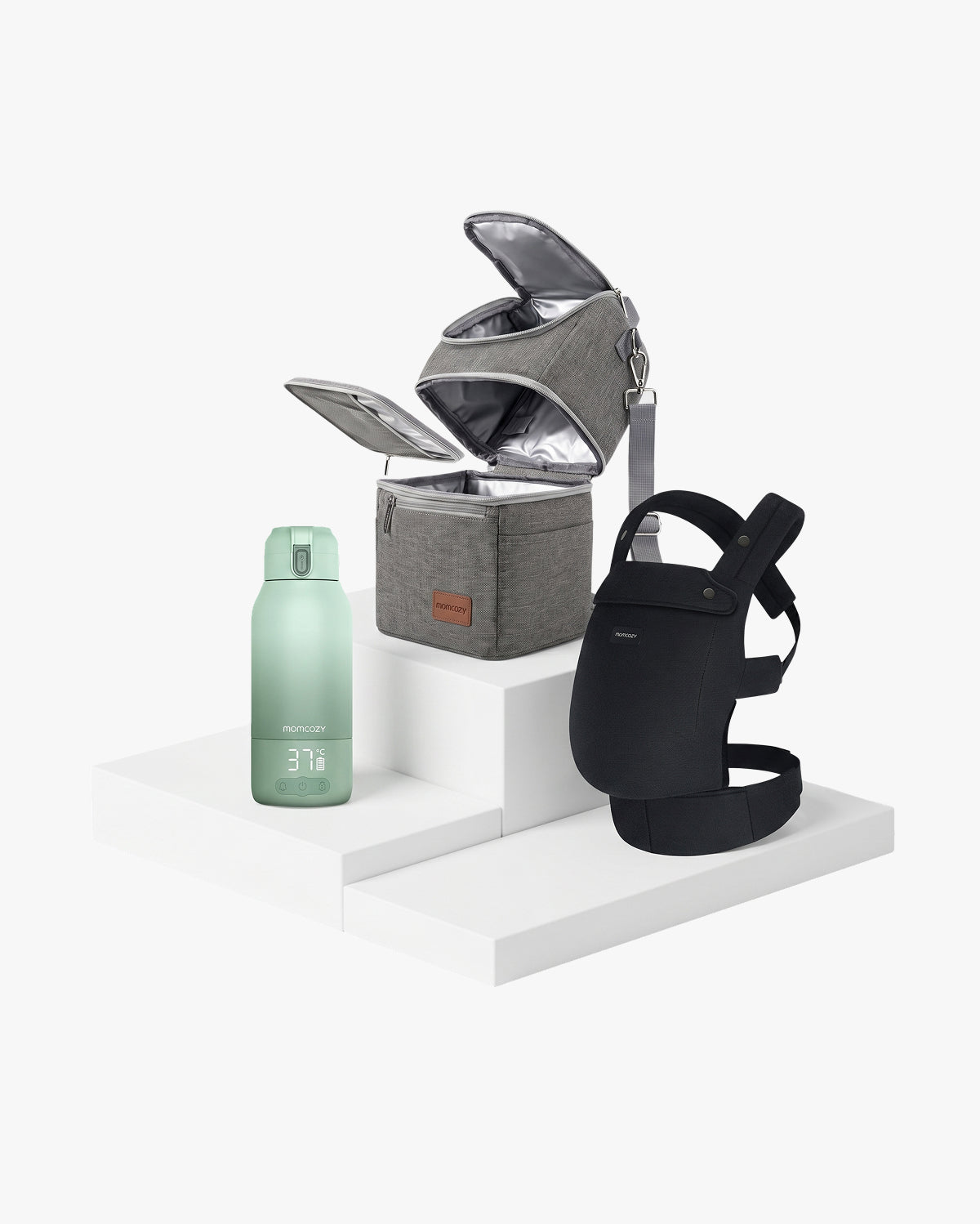 momcozy-purehug-porte-b-b-ergonomique-l-ger-noir image 1