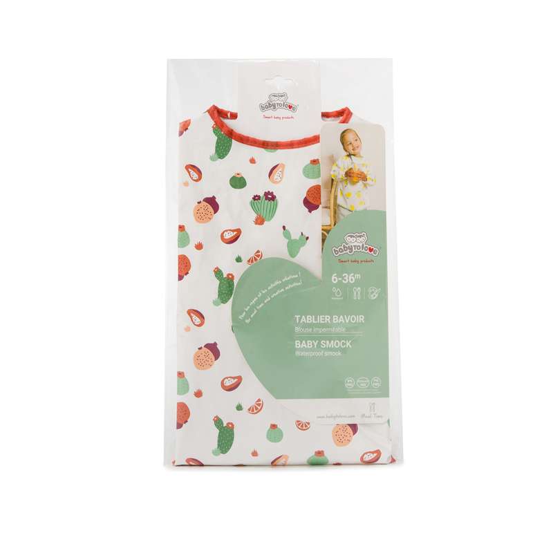 babytolove-blouses-cactus-garden-tablier-imperm-able-manches image 4