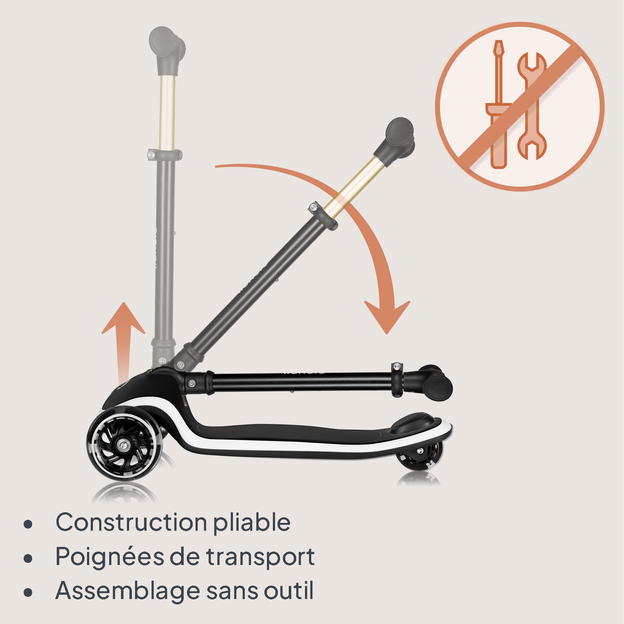 lionelo-mey-trottinette-3-roues-noir-avec-roues-led image 5