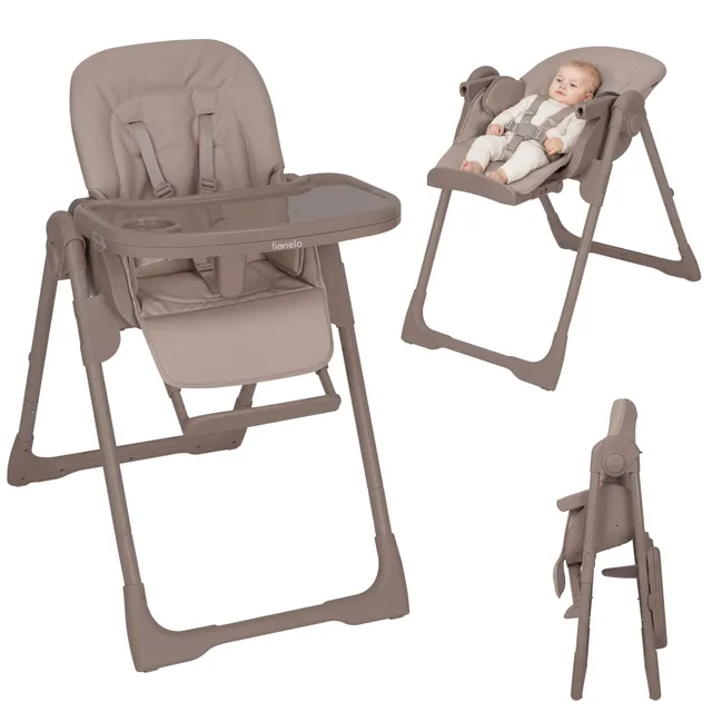 lionelo-linn-plus-chaise-haute-volutive-2-en-1-avec-transat-2 image 1