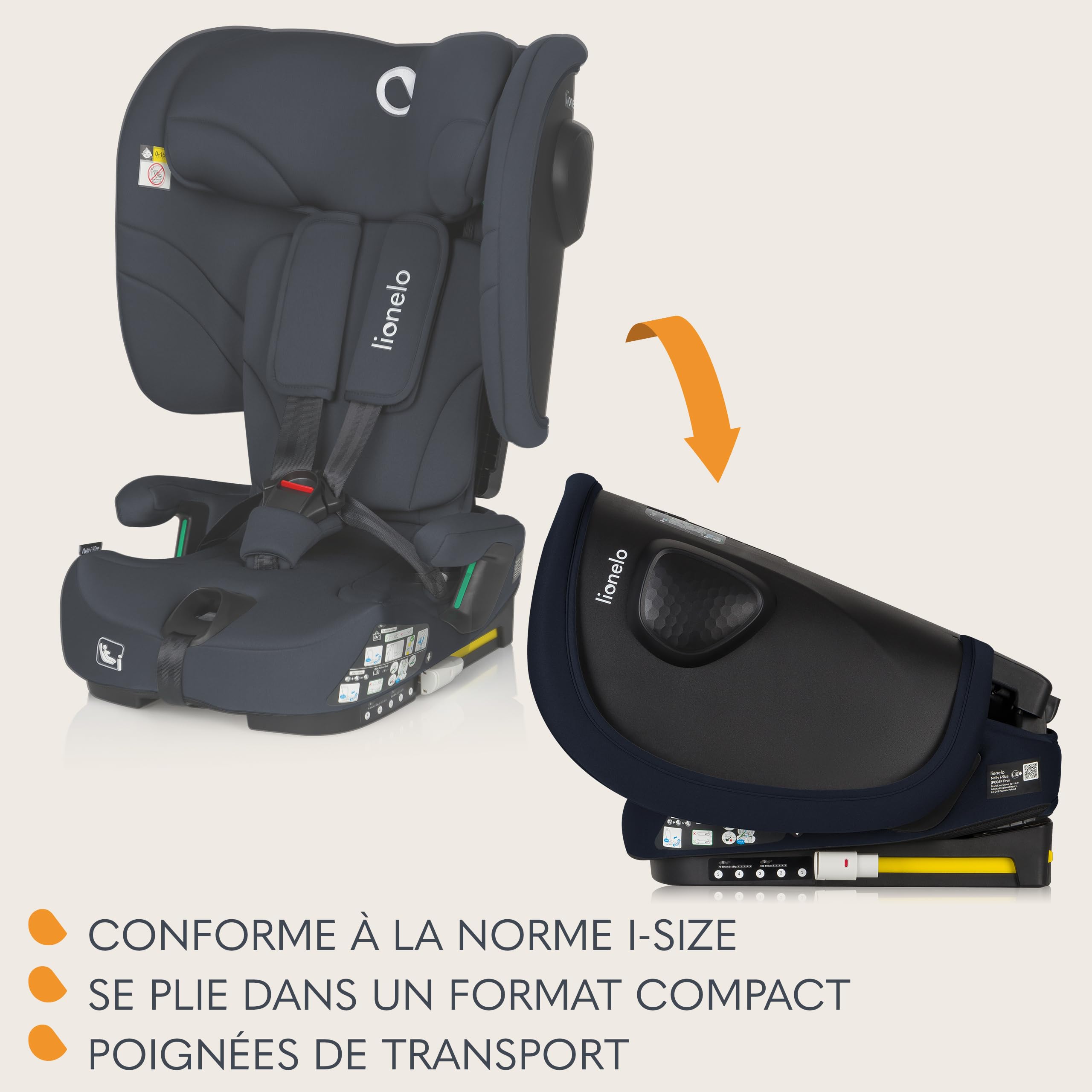 lionelo-nelly-i-size-si-ge-auto-pliable-bleu-76-150-cm image 4