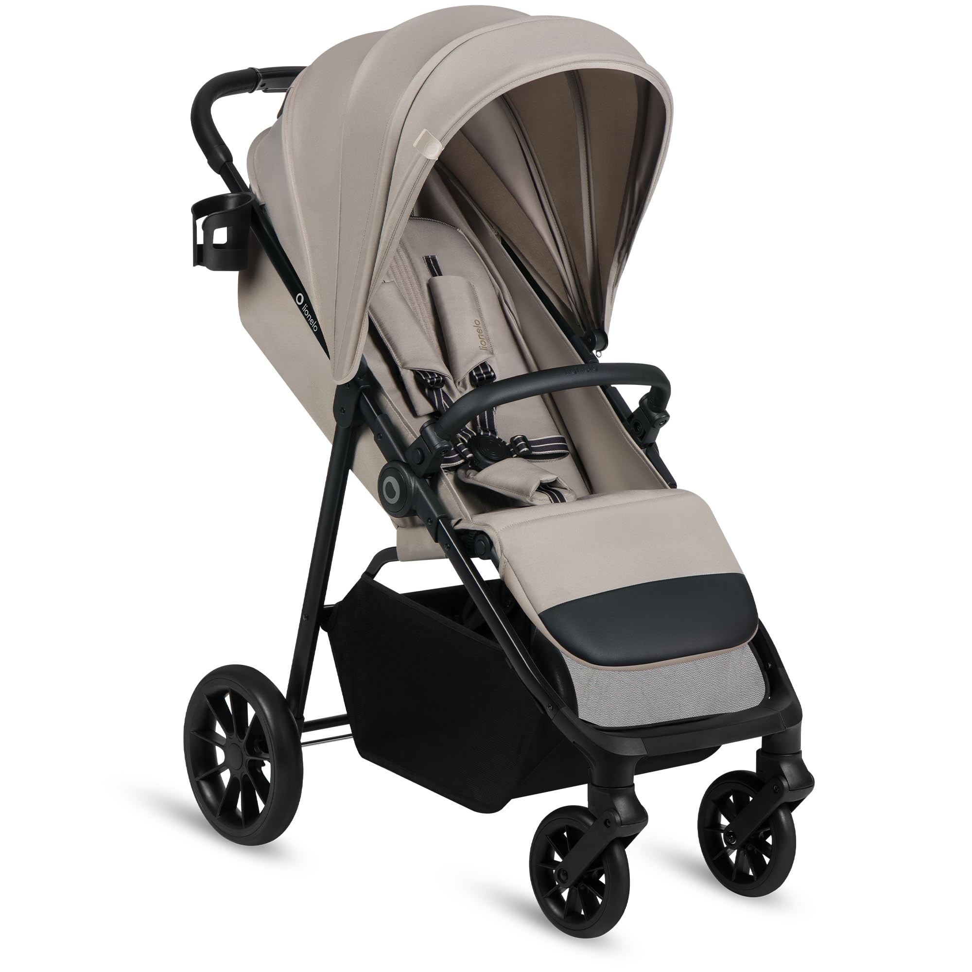 lionelo-emerald-poussette-canne-beige-22-kg-upf50 image 1