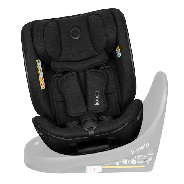 lionelo-moxie-next-i-size-si-ge-auto-40-105-cm-noir image 1