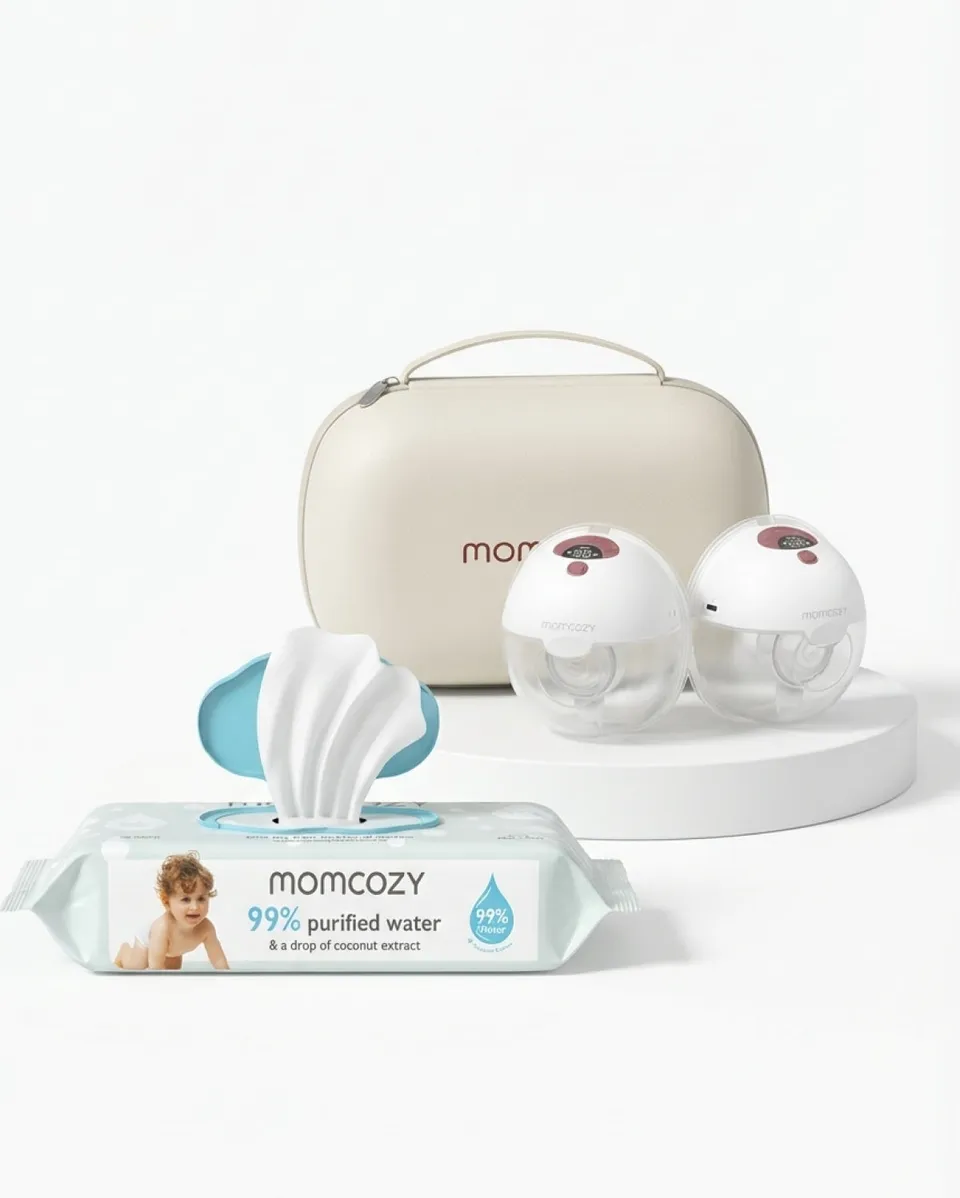 momcozy-m-series-m5-tire-lait-portable-lingettes-eau-99-kit image 1