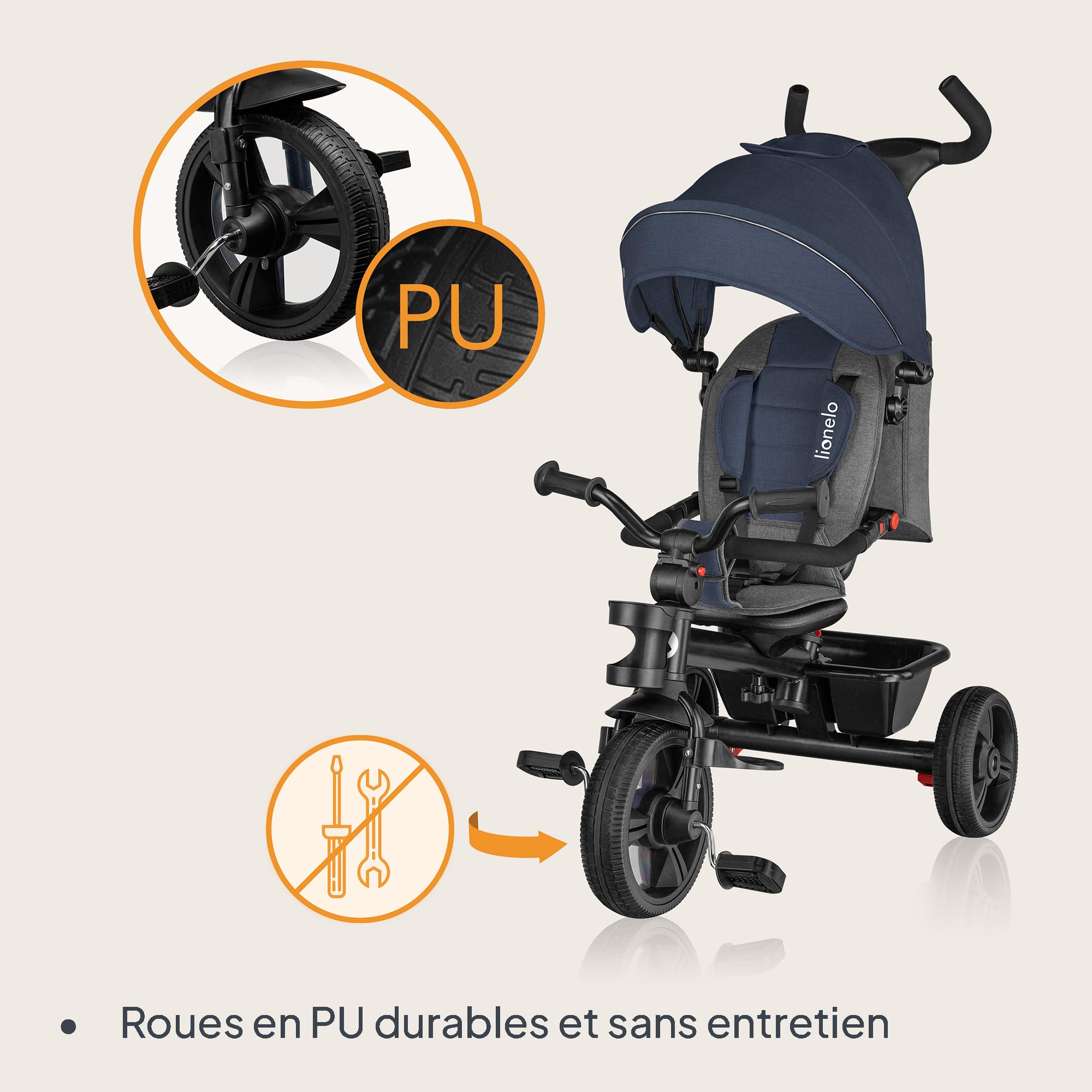 lionelo-haari-tricycle-b-b-bleu-fonc-volutif image 4