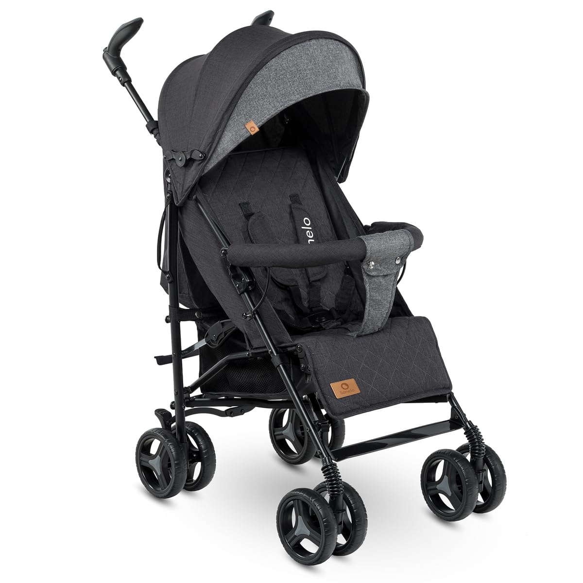 lionelo-irma-poussette-canne-noir-7-kg-dossier-inclinable image 4