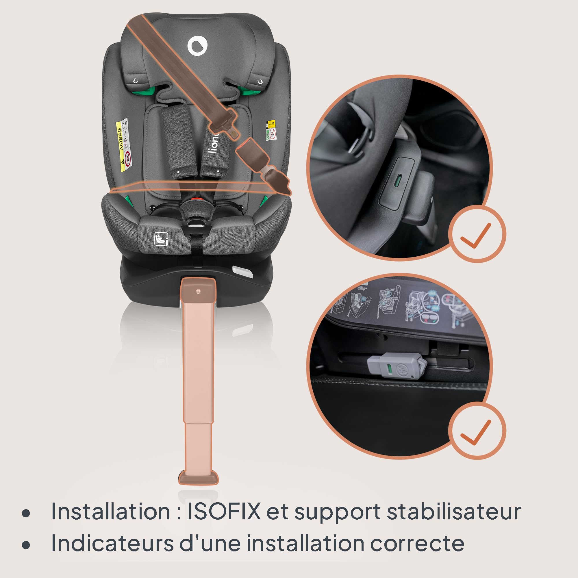 lionelo-braam-i-size-si-ge-auto-pivotant-360-0-36-kg-isofix image 6