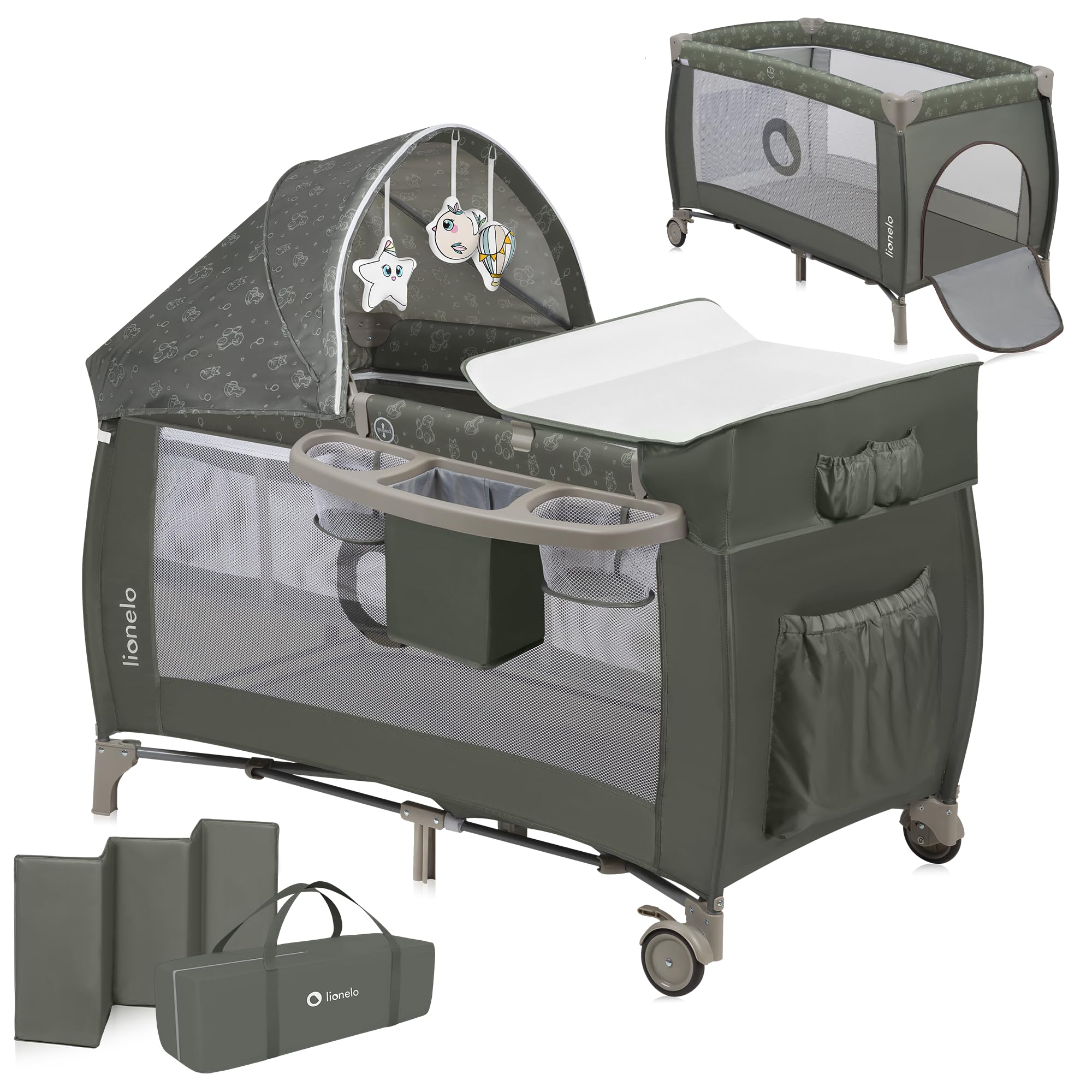 lionelo-sven-plus-2en1-lit-b-b-table-langer-moustiquaire image 1