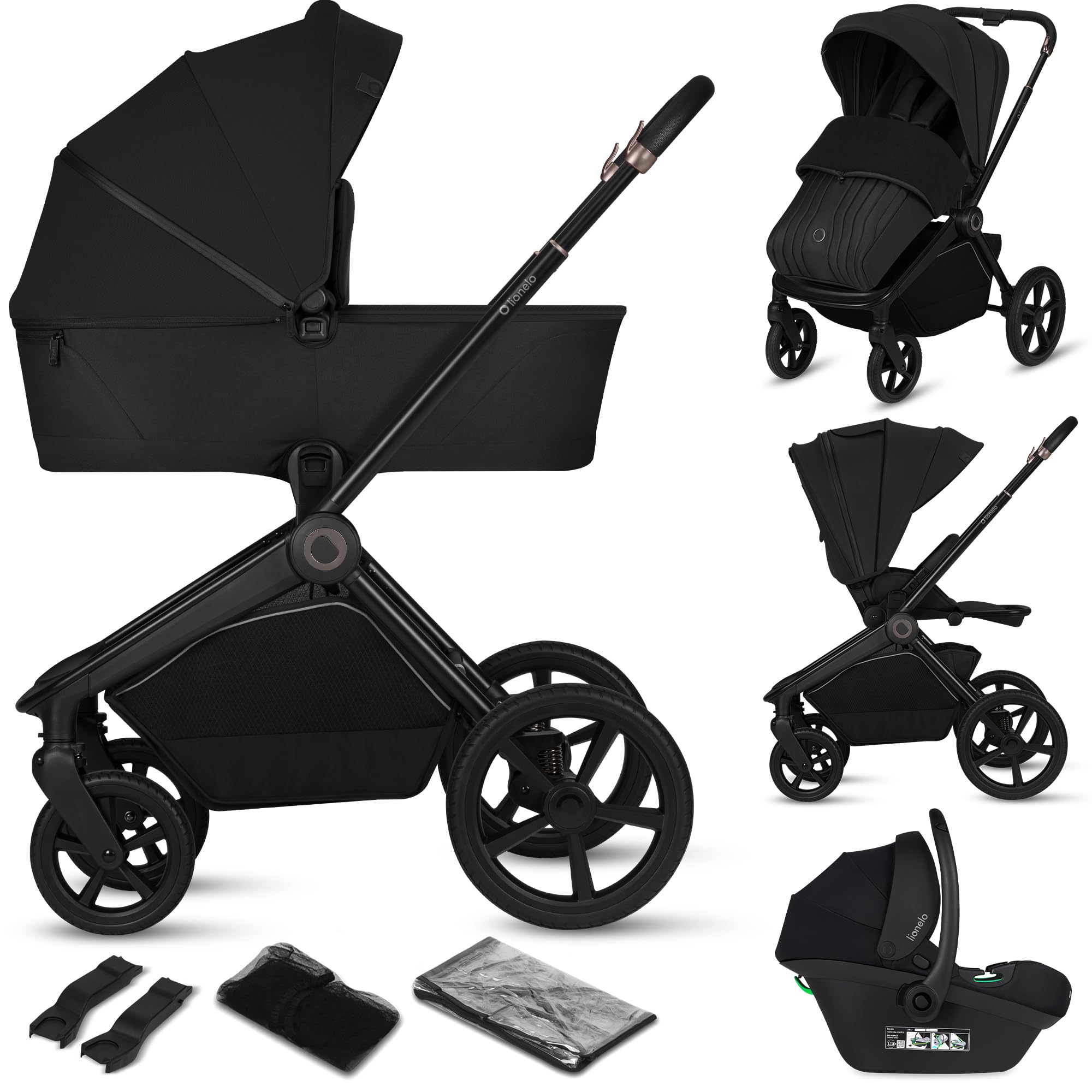 lionelo-freya-poussette-trio-3-en-1-black-i-size image 1
