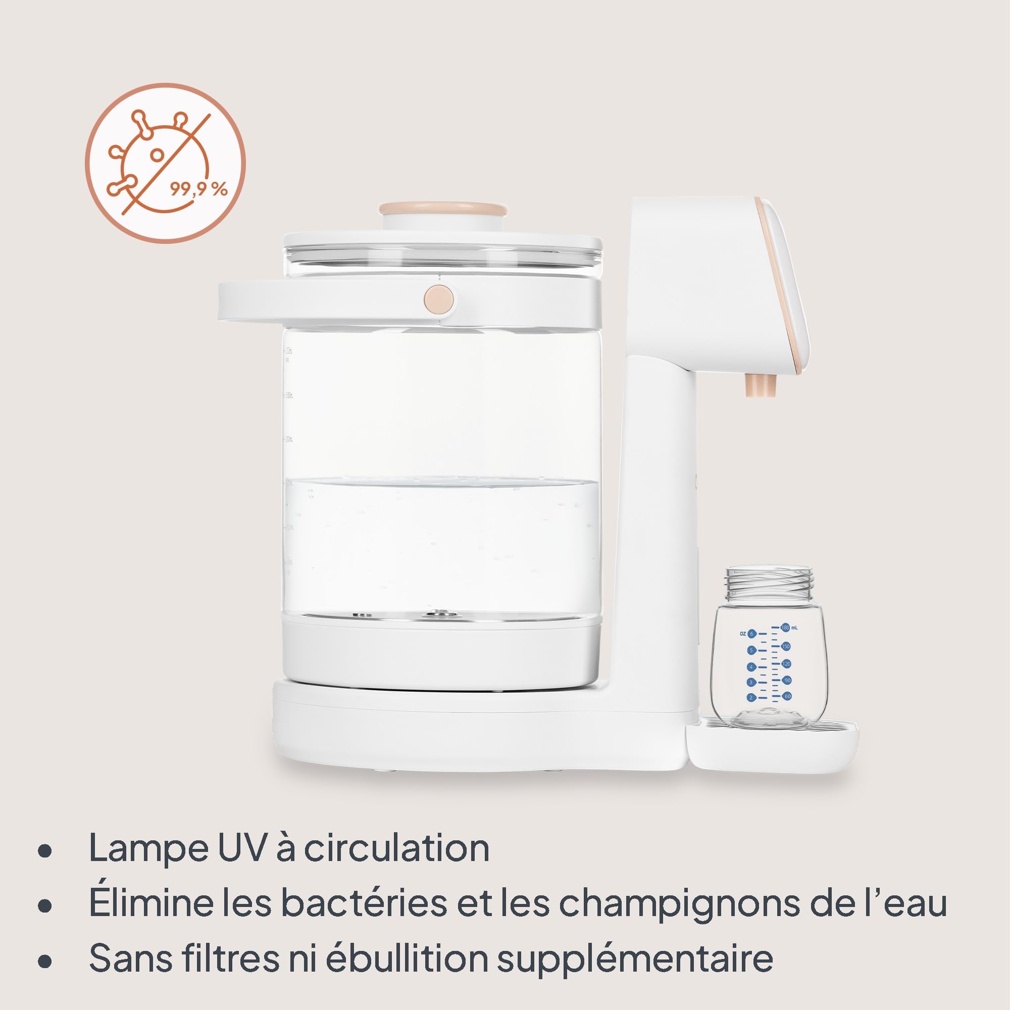 lionelo-babypresto-2-0-pr-parateur-biberon-3-l-uv image 2