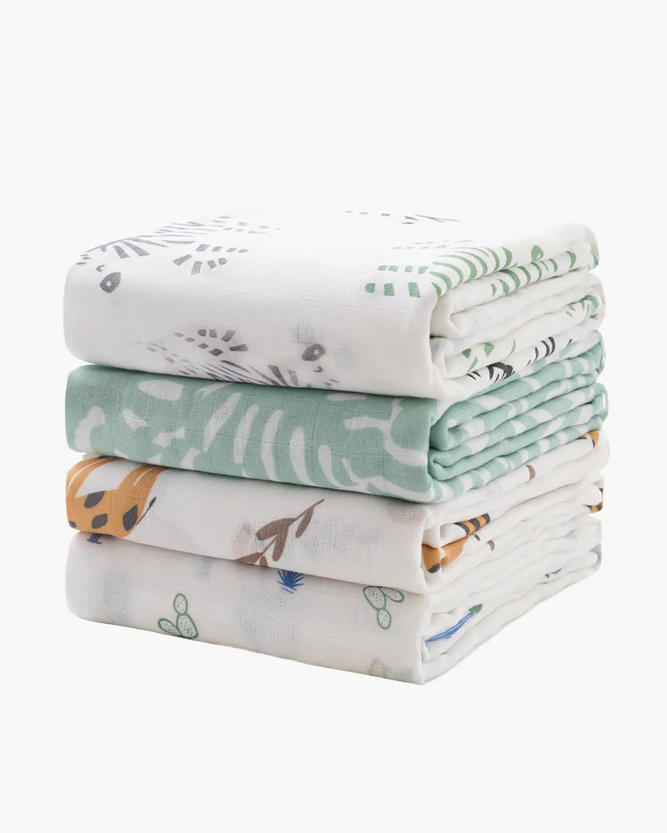 momcozy-m-series-couverture-b-b-fleur-violette-lot-2-douce image 1