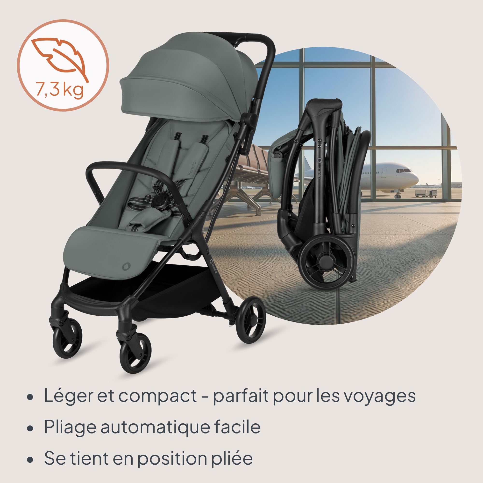 lionelo-agia-poussette-voyage-l-g-re-22-kg-couchage image 2