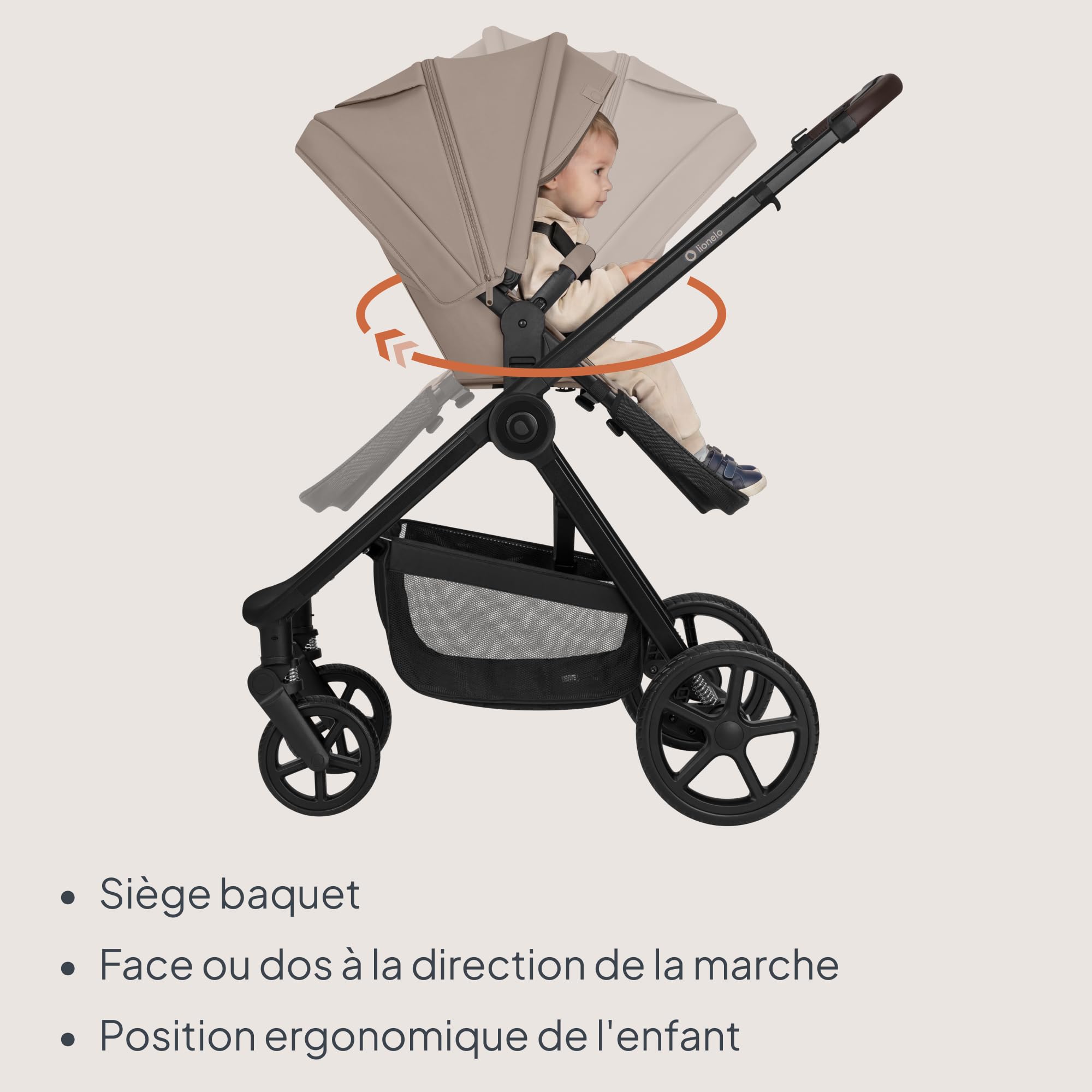 lionelo-greet-poussette-3-en-1-beige-nacelle-si-ge-auto image 7