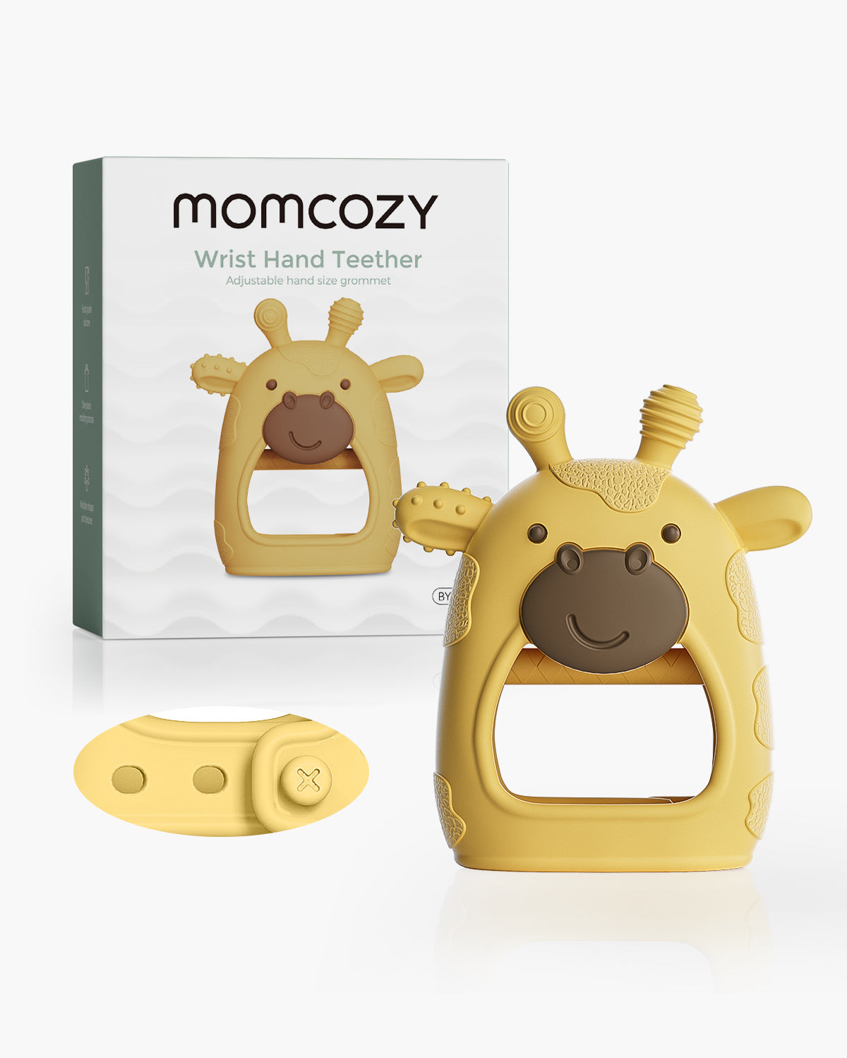 momcozy-m-series-jouets-dentition-b-b-vert-silicone image 5
