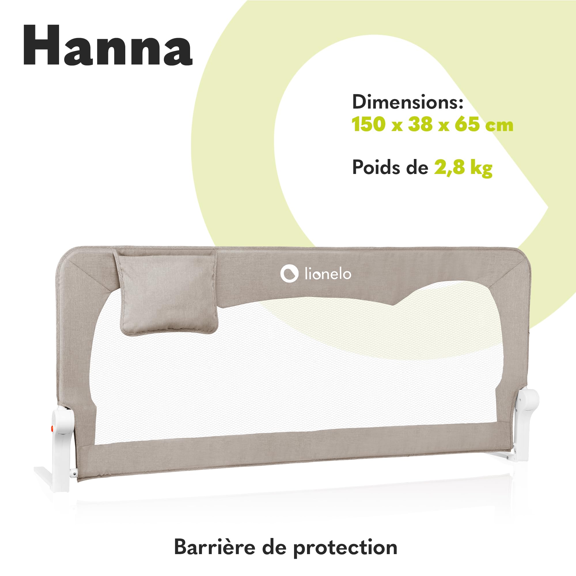lionelo-hanna-barri-re-de-lit-150-cm-pliable-filet image 2