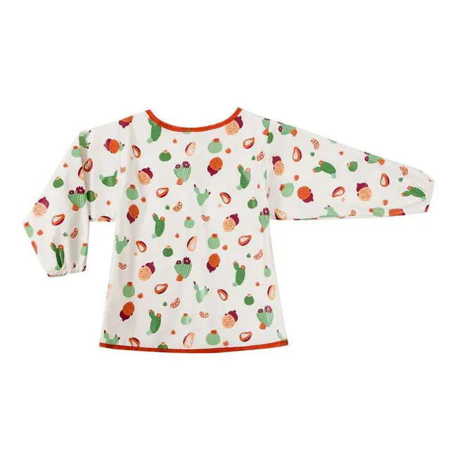 babytolove-blouses-cactus-garden-tablier-imperm-able-manches image 1